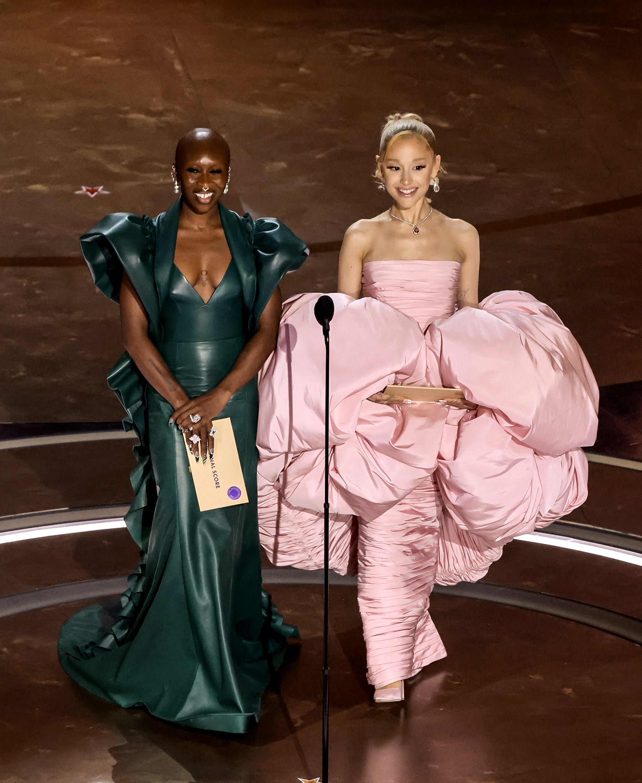 Cynthia Erivo and Ariana Grande
