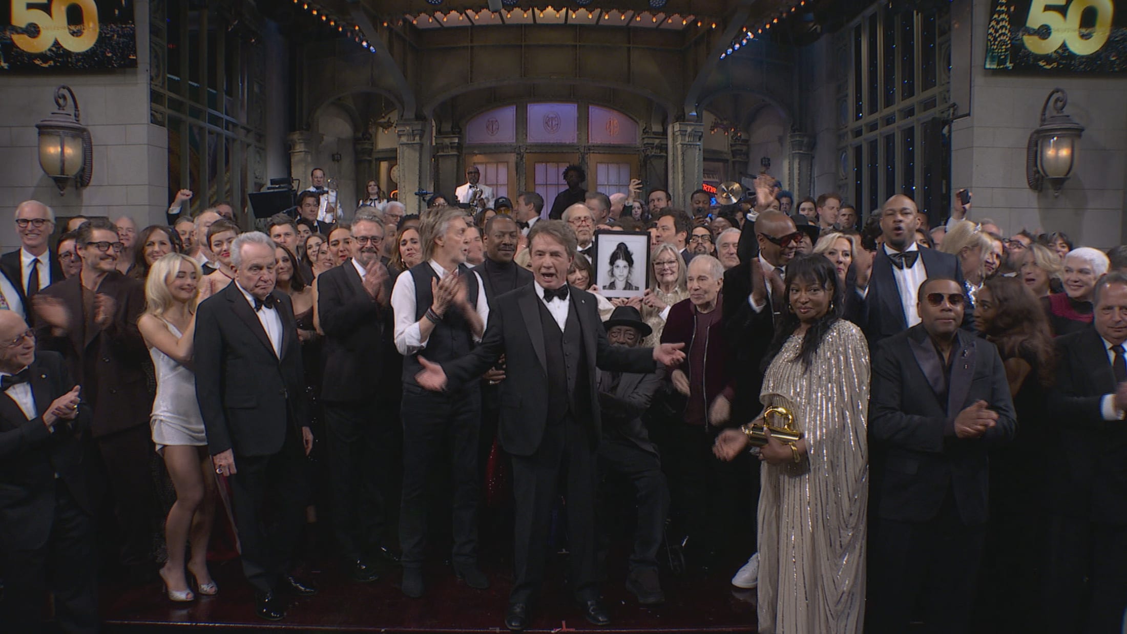 Martin Short and many guests close out SNL50.