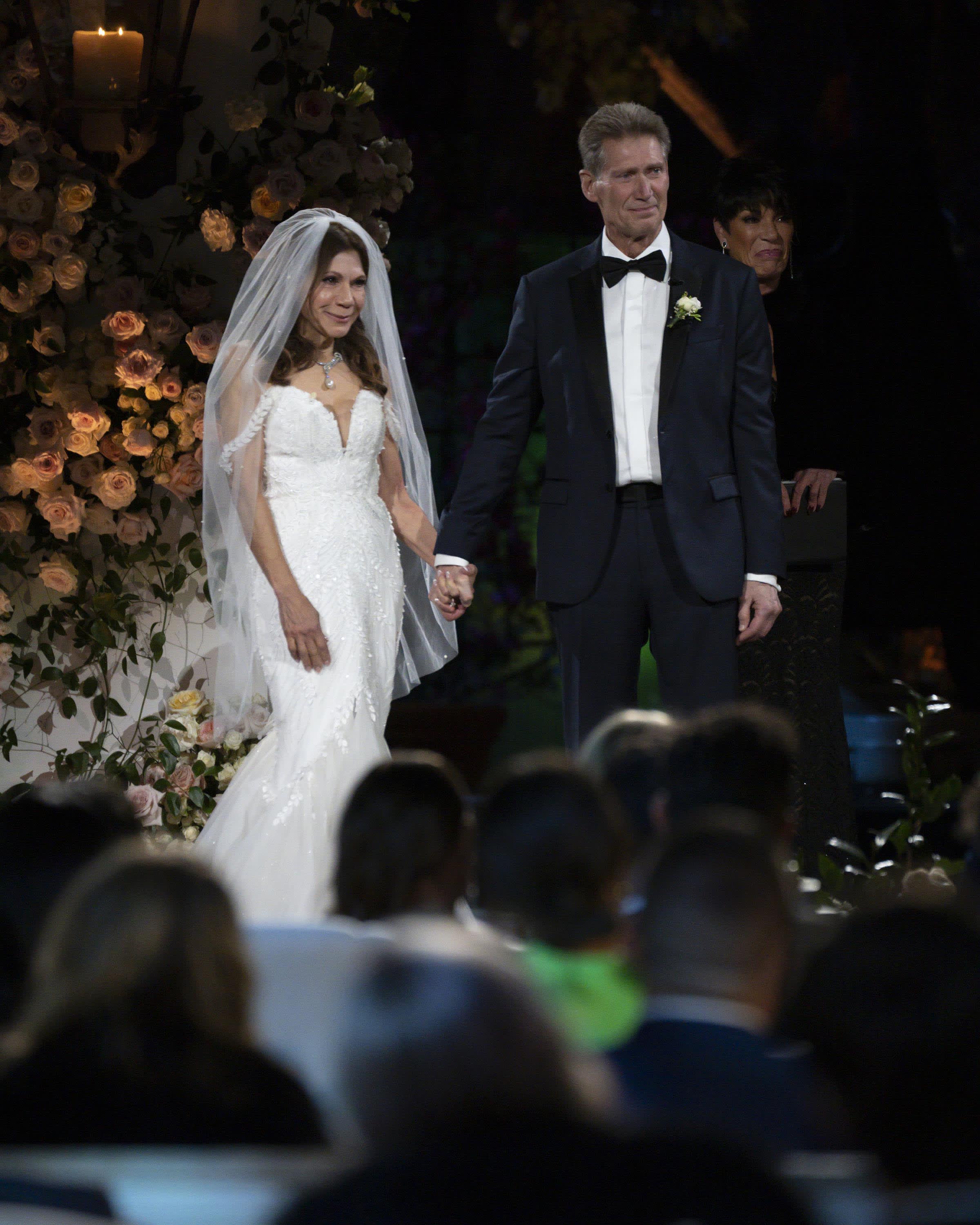 golden bachelor theresa wedding dress Bachelor' Recap: Gerry Turner and Nist Are Married theresa nist ex husband