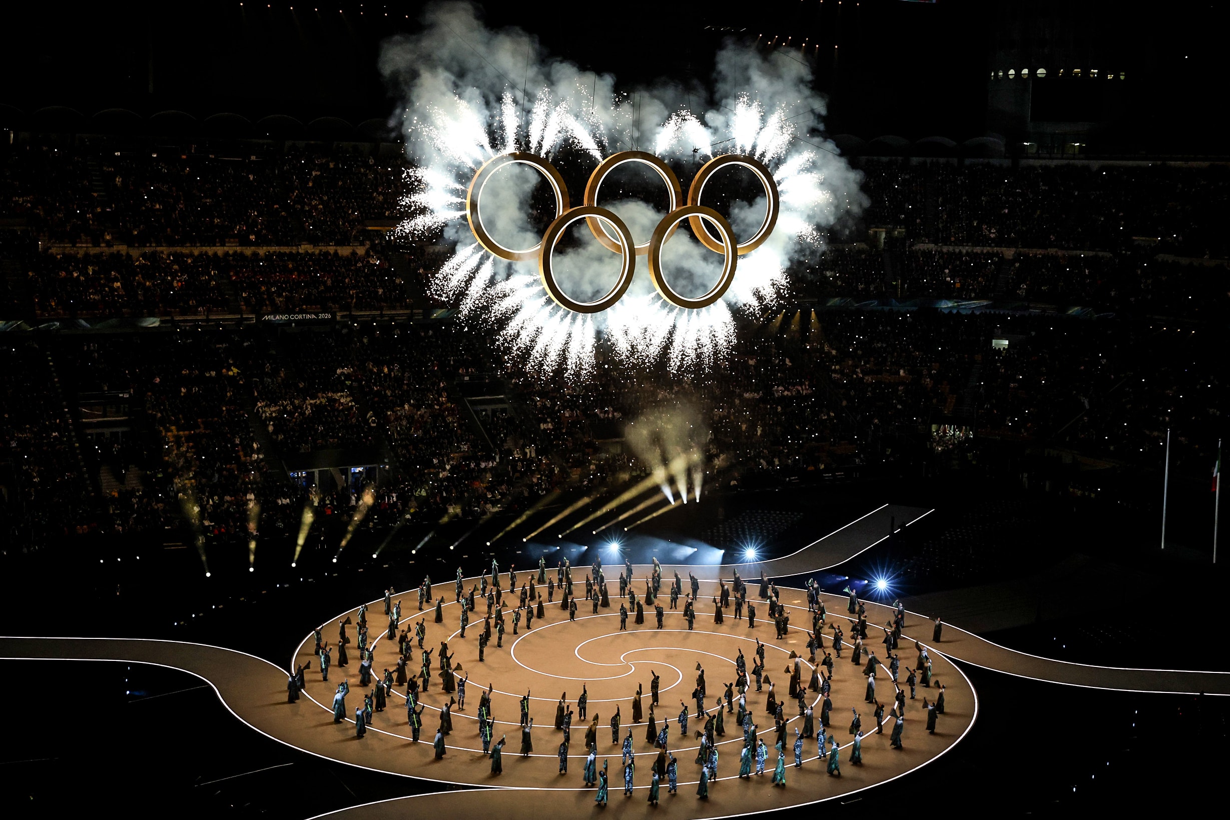 Image: Opening Ceremony - Milano Cortina 2026 Winter Olympics: Day 0