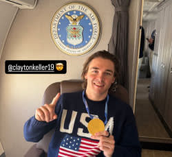 U.S. Men’s Hockey Team players 