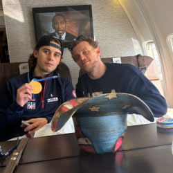 U.S. Men’s Hockey Team players 