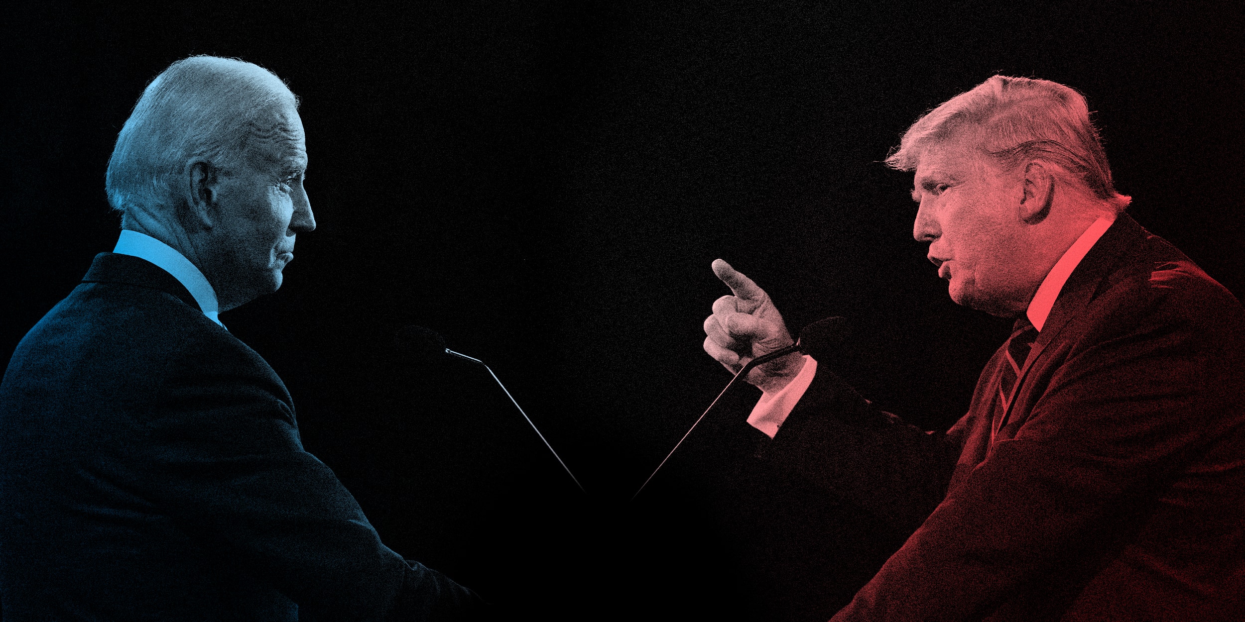 Image: Joe Biden and President Donald Trump will participate in the last presidential debate on Thursday night.