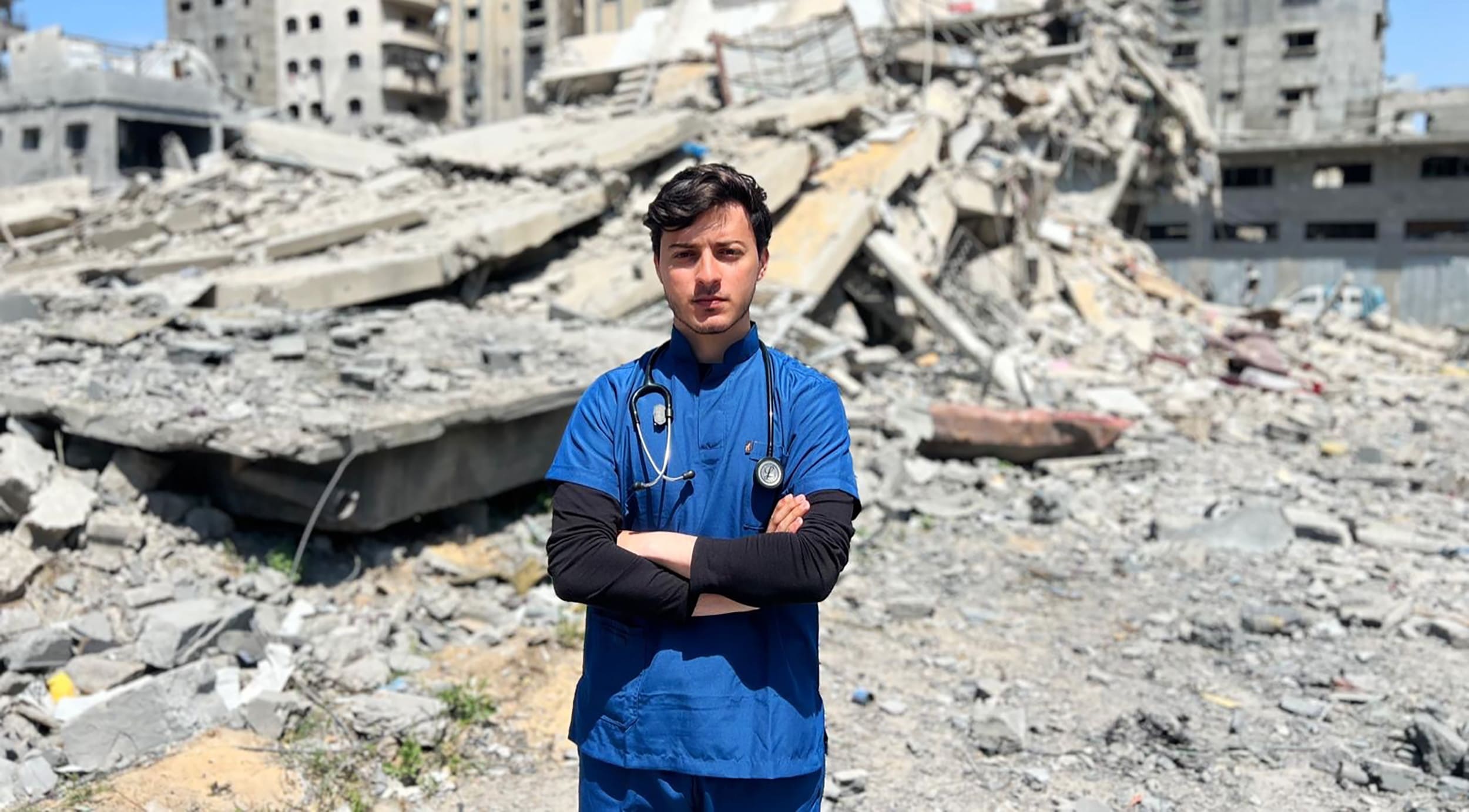 Palestinian student Ezz Lulu