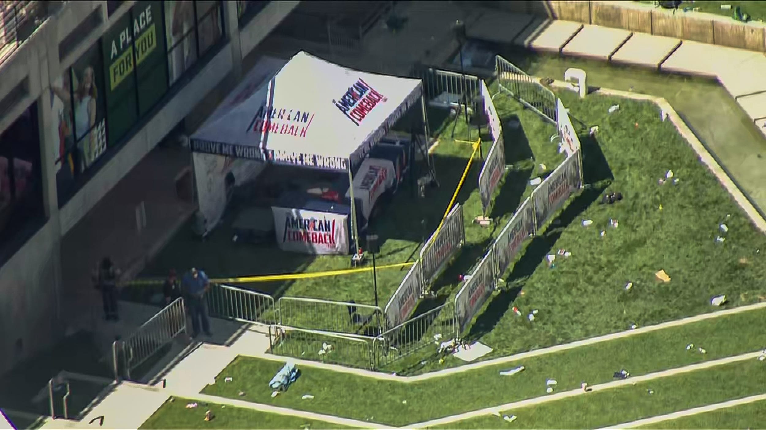 Charlie Kirk was shot while speaking at a campus event at Utah Valley University.