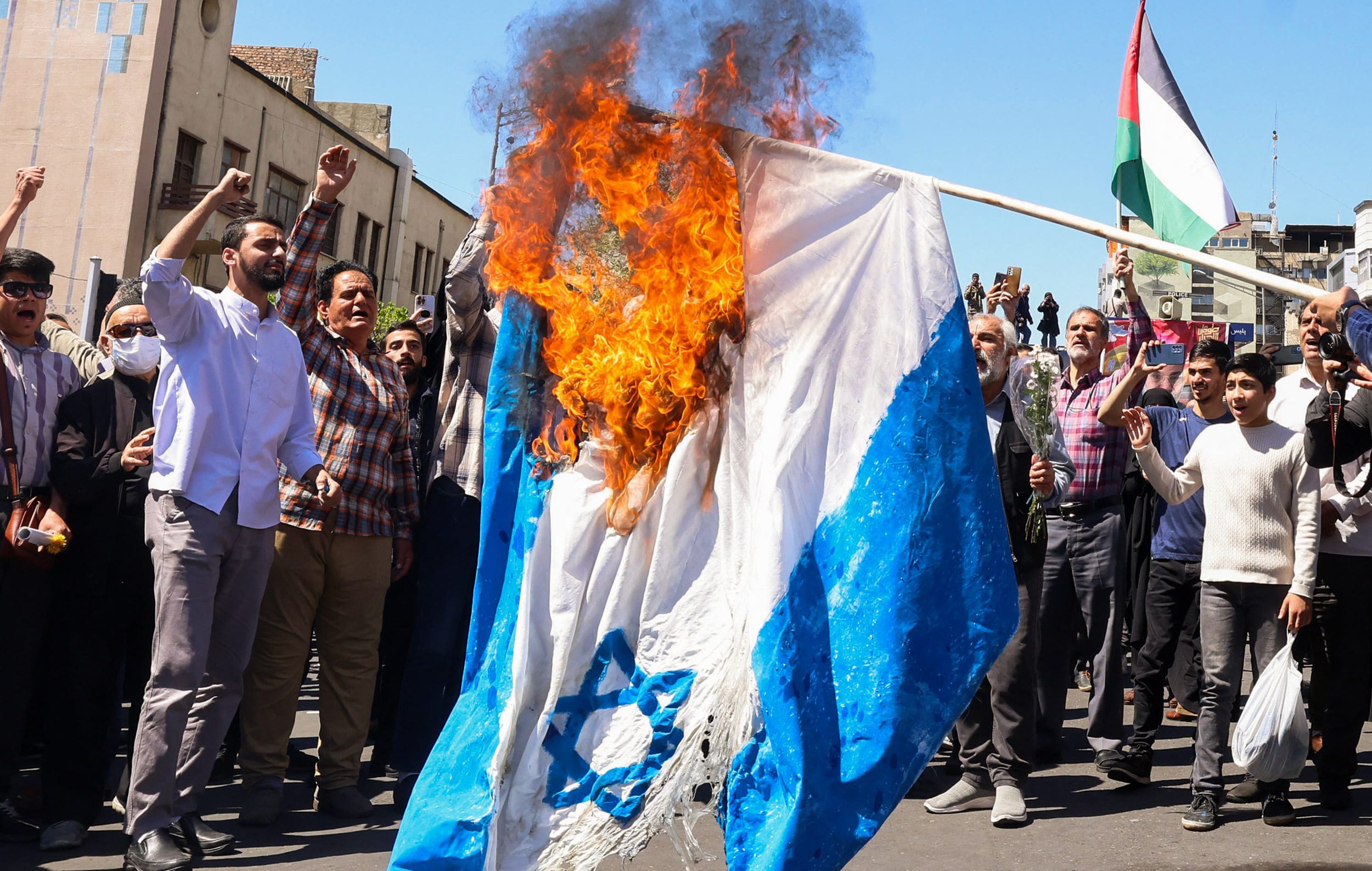 The Guards, including two generals, were killed in the air strike on April 1, which levelled the Iranian embassy's consular annex in Damascus. The funeral ceremony coincides with the annual Quds (Jerusalem) Day commemorations, when Iran and its allies stage marches in support of the Palestinians.