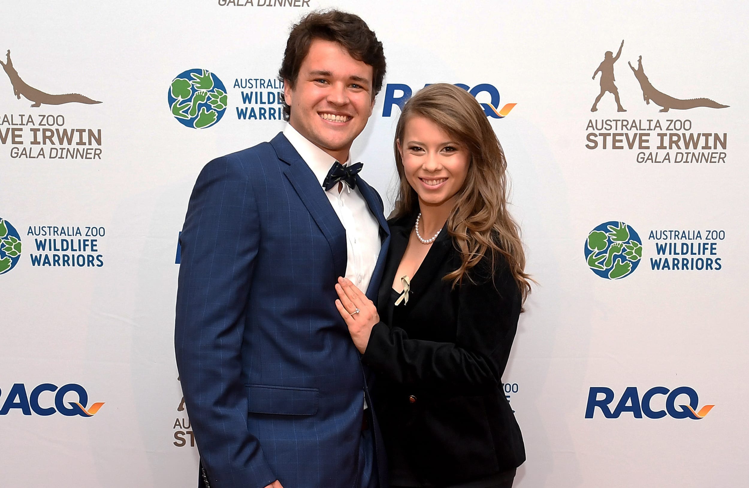 Image: Bindi Irwin with fiance Chandler Powell