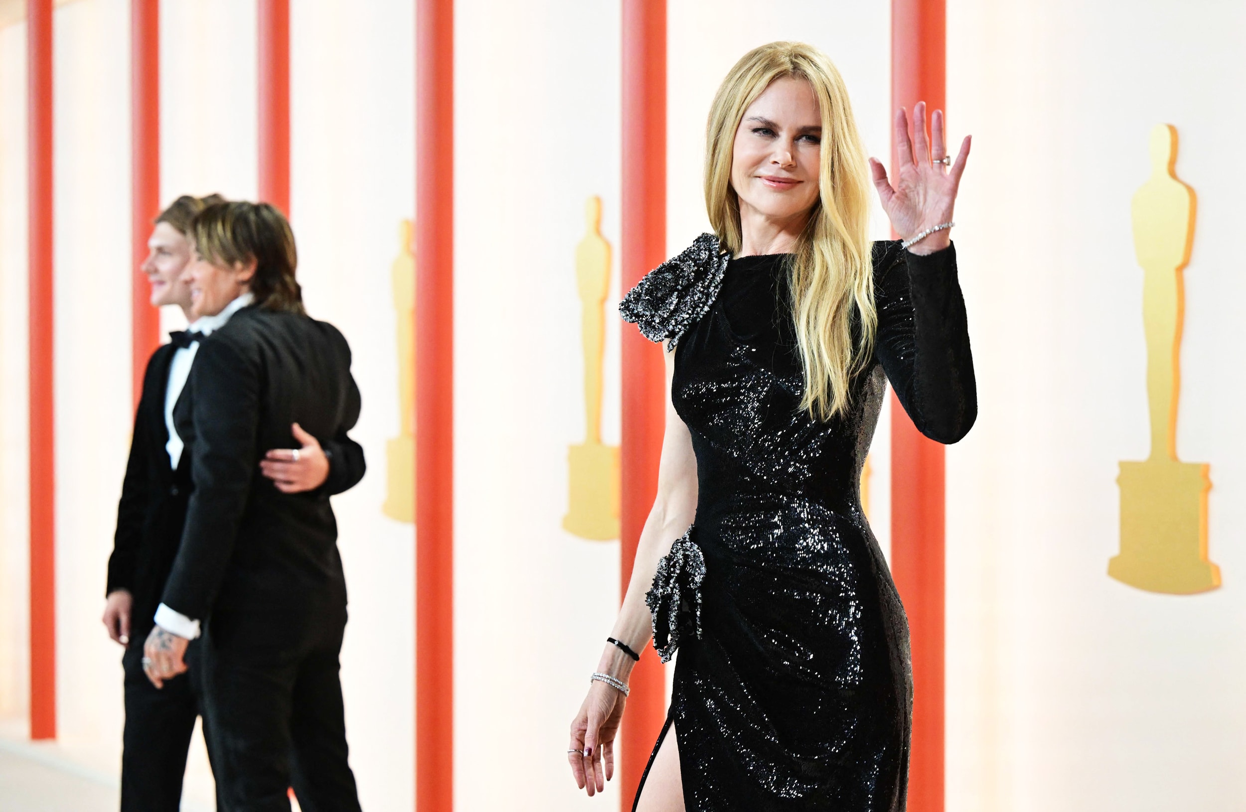 Nicole Kidman attends the Academy Awards in Hollywood, Calif.