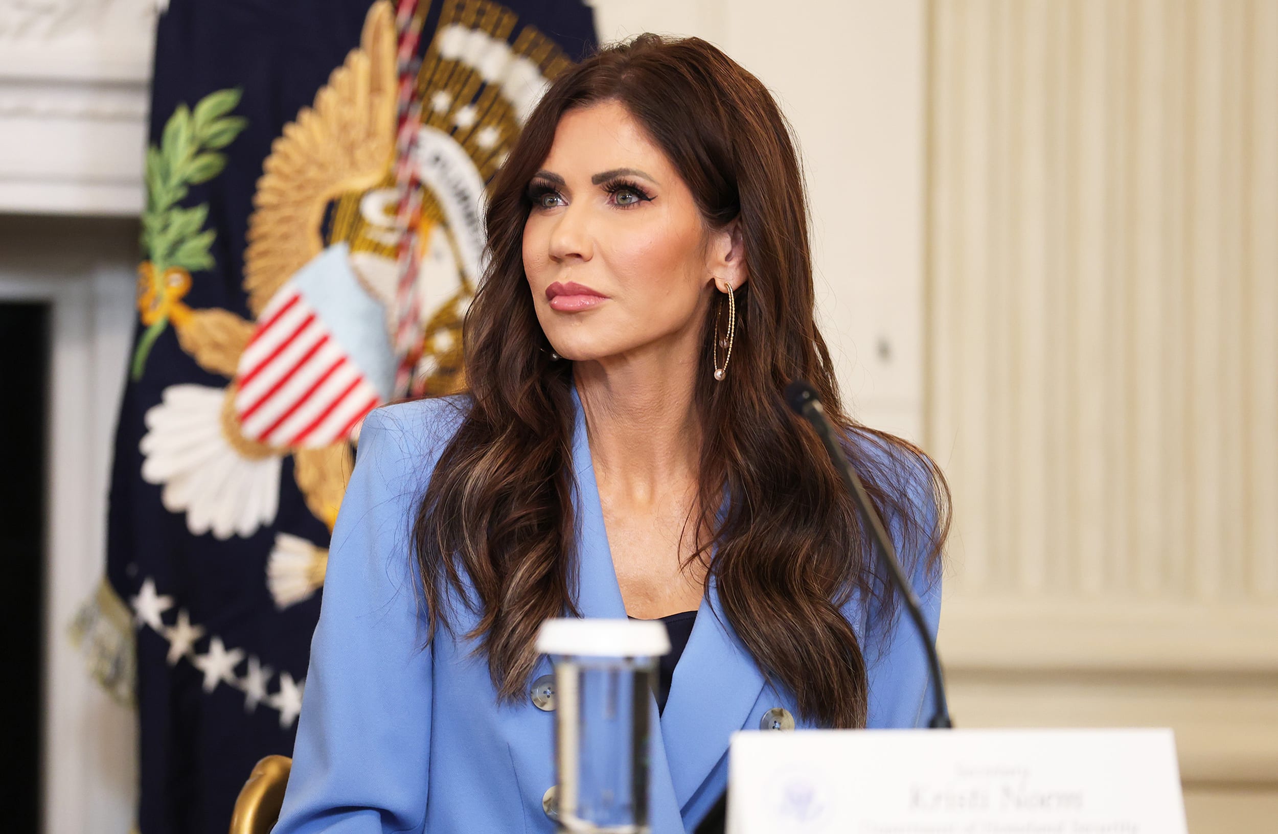 U.S. Secretary of Homeland Security Kristi Noem.