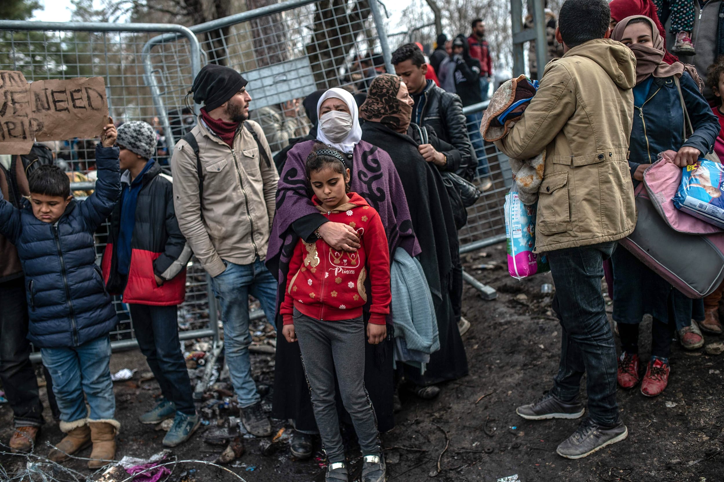 Image: Refugees, Syria, Turkey-Greece border