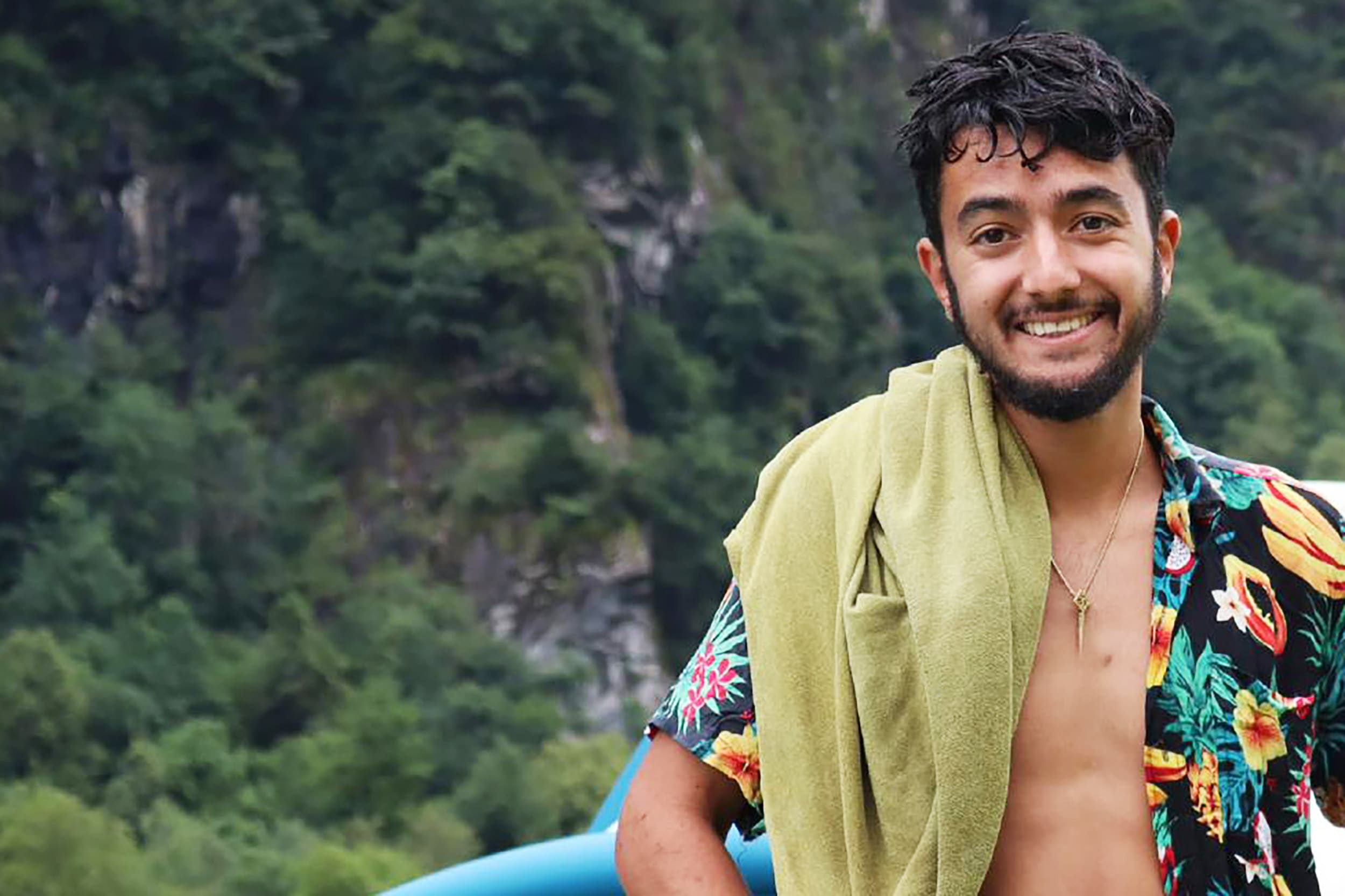 Hersh Goldberg-Polin in an undated family photo.