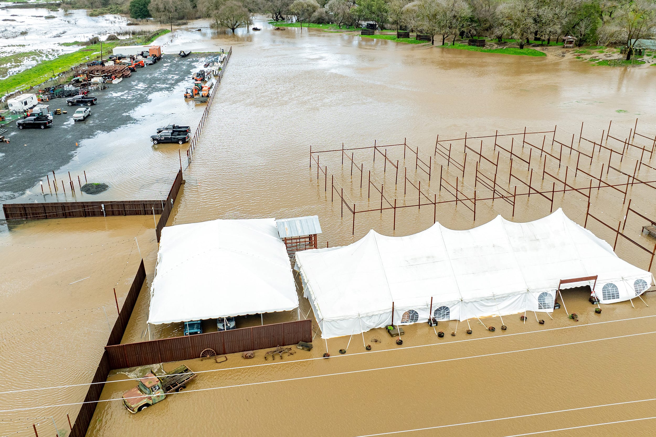 The National Weather Service said "the largest storm of the season" would likely begin on February 4. 