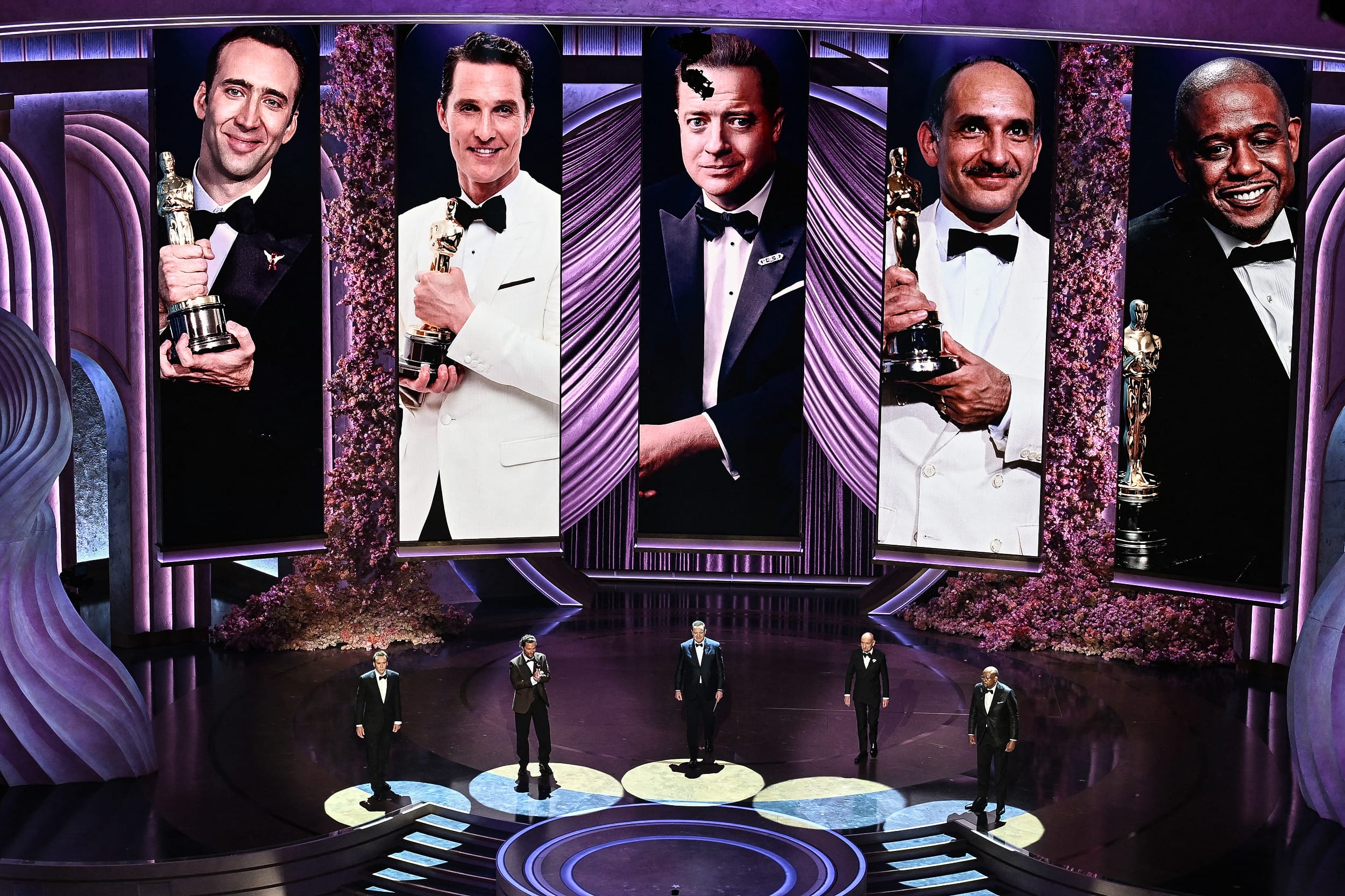 Nicolas Cage, Matthew McConaughey, Brendan Fraser, Ben Kingsley and Forest Whitaker