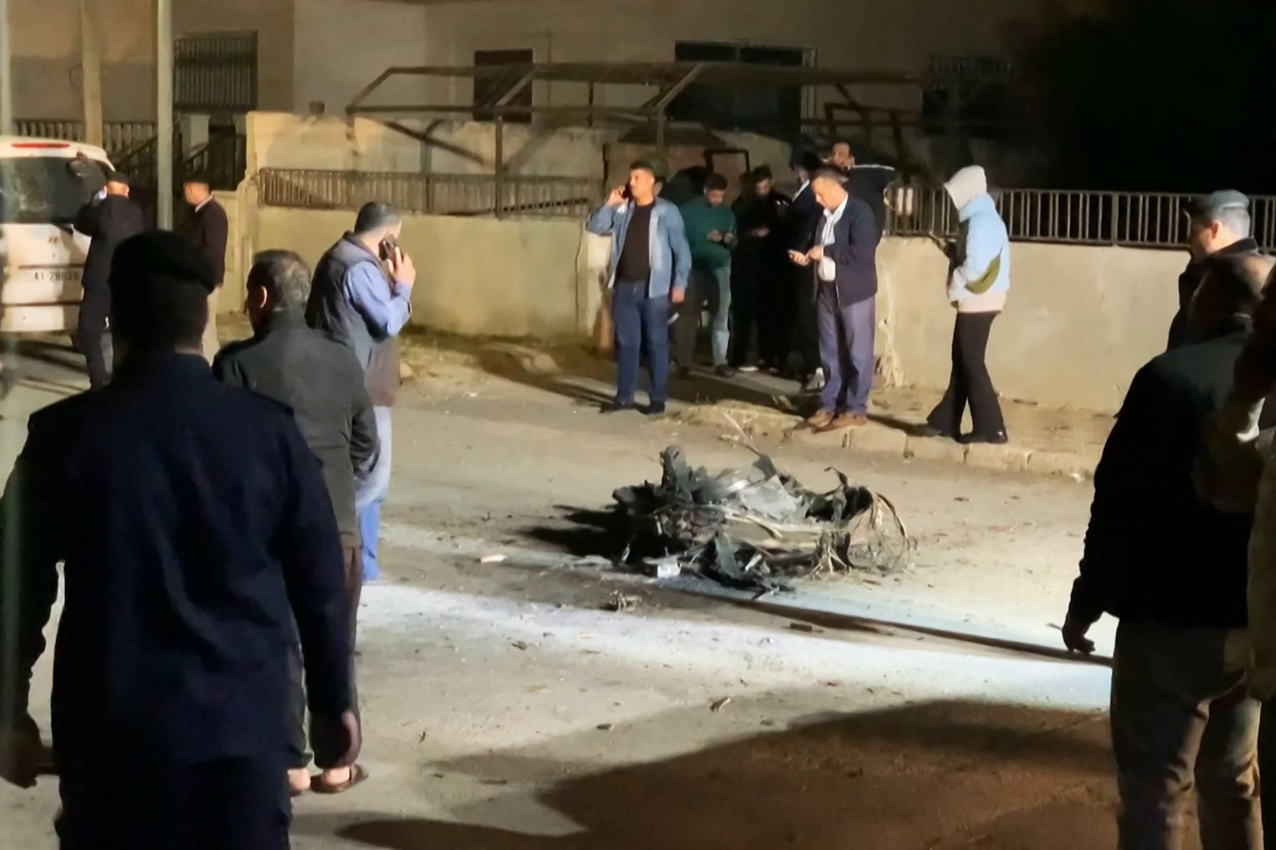 Jordan's council of ministers said the armed forces intercepted 'flying objects' which breached its airspace.