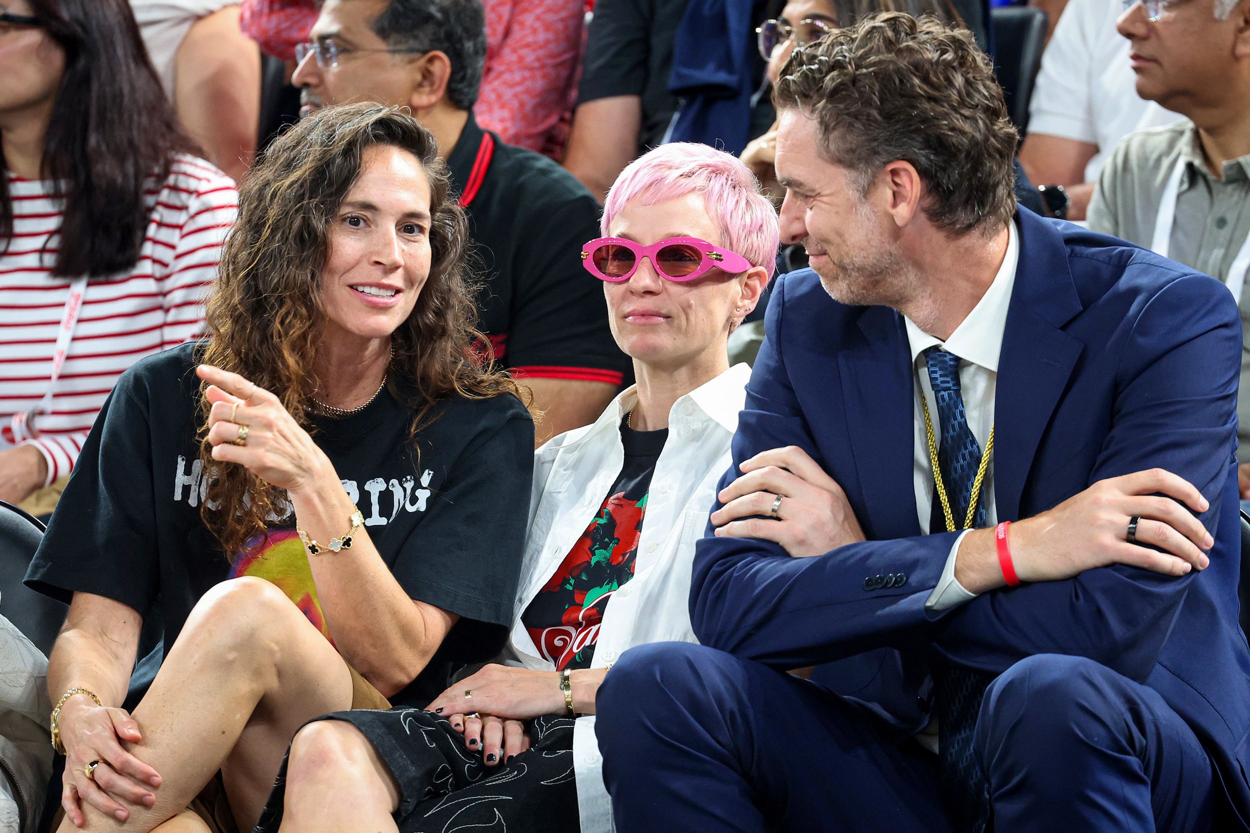 Sue Bird, Megan Rapinoe and Pau Gasol.