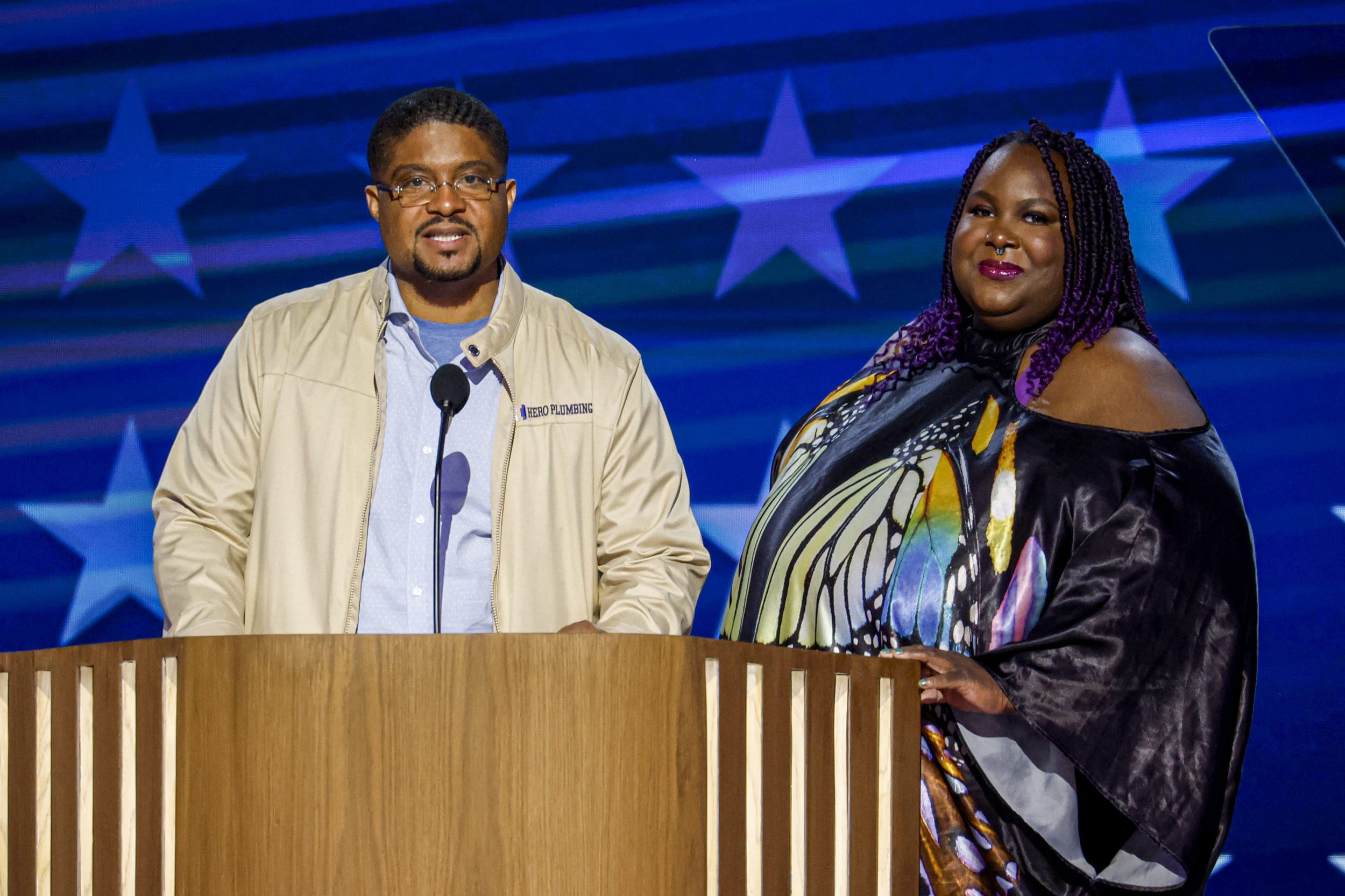 Rashawn Spivey and Deanna Branch.