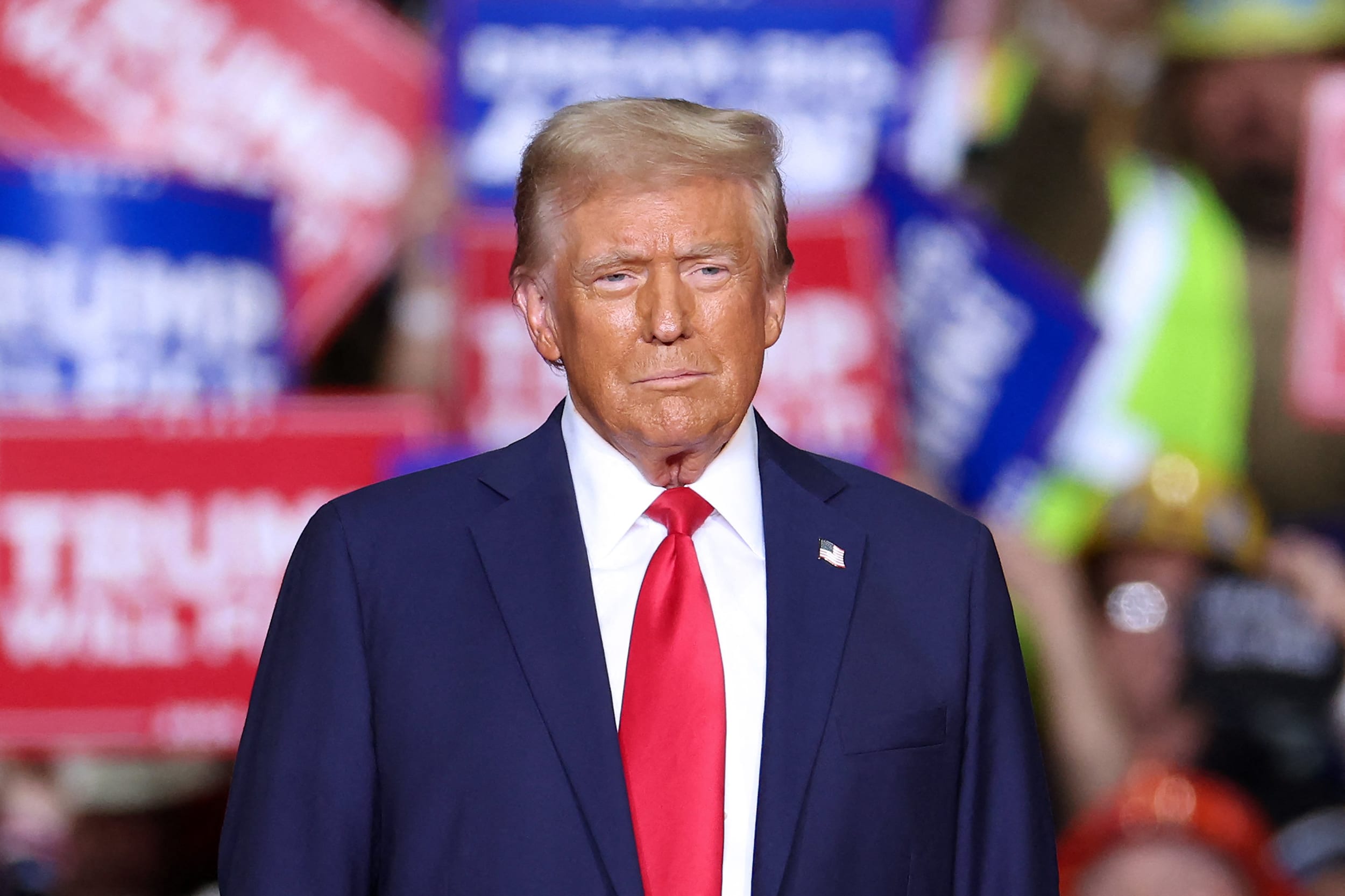 Image: donald trump politics political politician rally