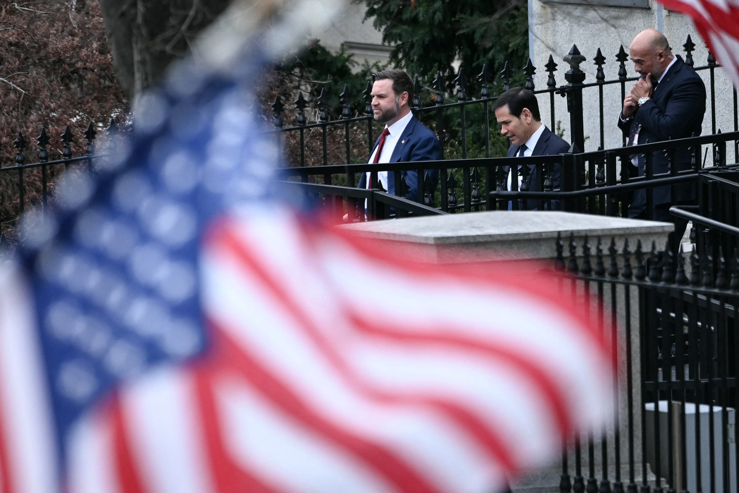 Vice President JD Vance and Secretary of State Marco Rubio 
