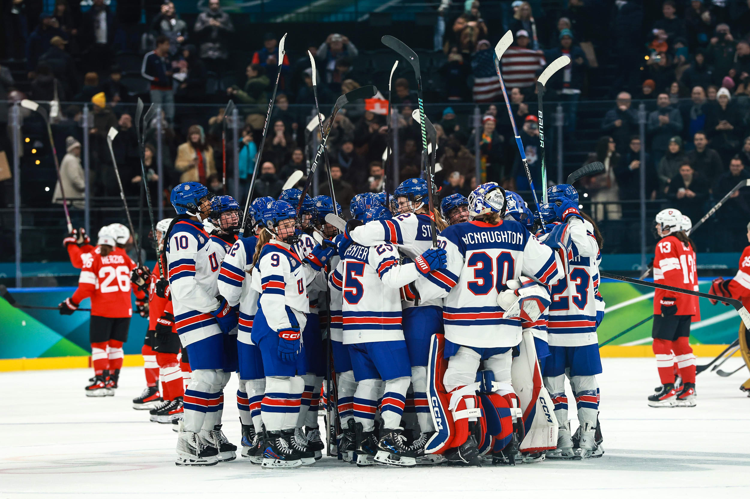 Image: Ice Hockey - Milano Cortina 2026 Winter Olympics: Day 3