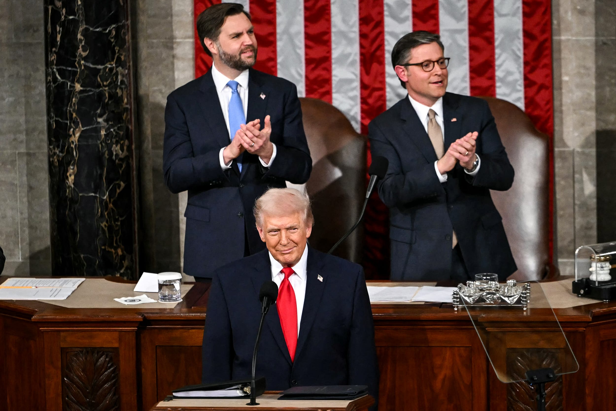 Image: US-POLITICS-TRUMP-STATE OF THE UNION