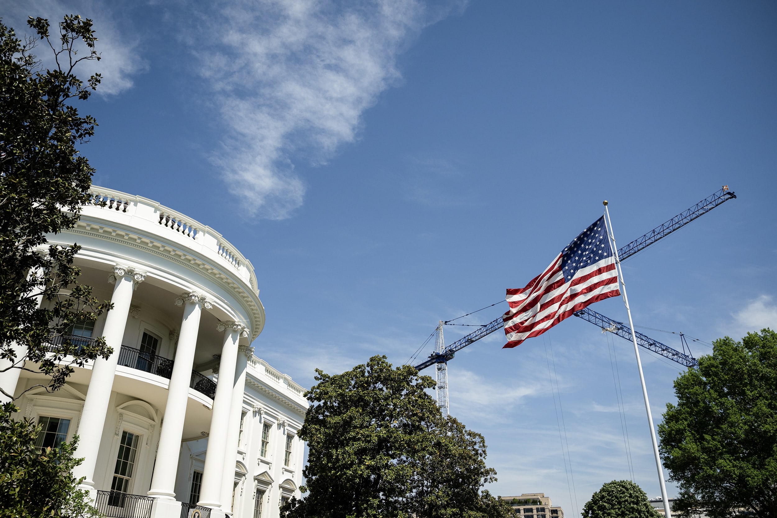 President Trump Departs White House For Nevada
