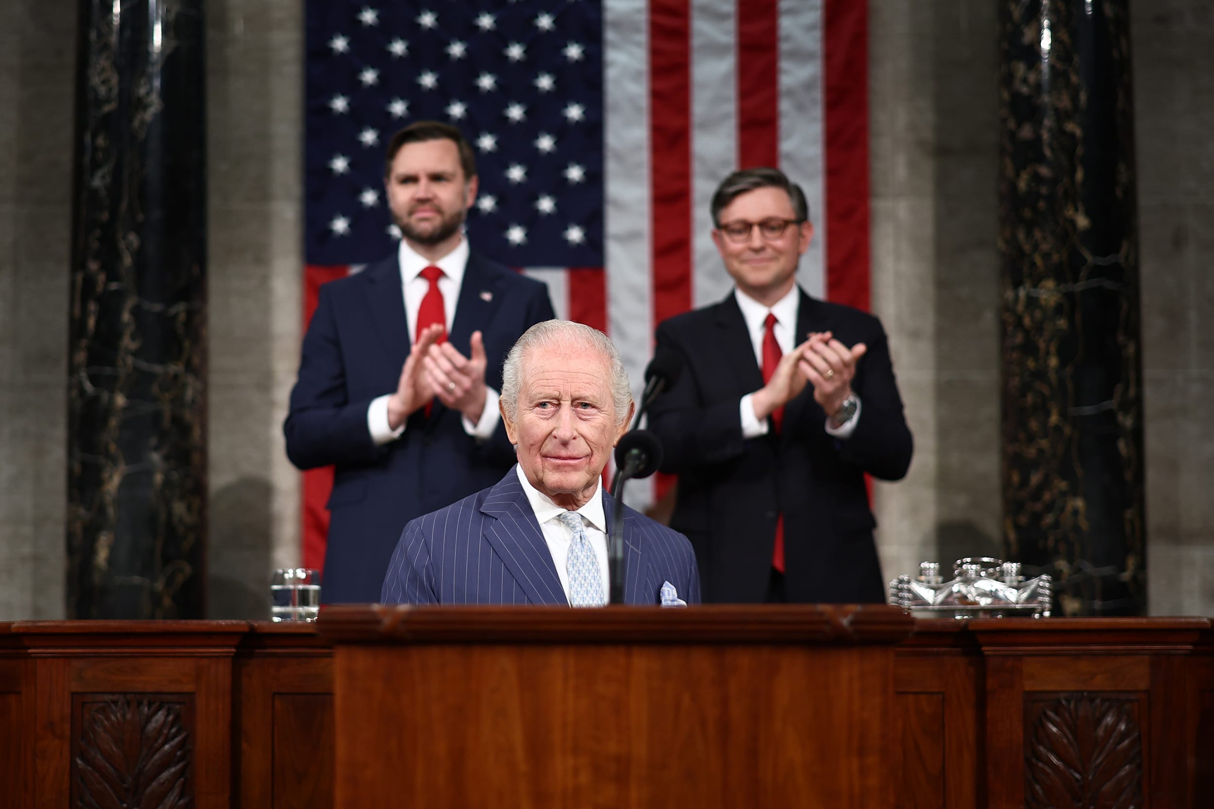 King Charles III in Washington D.C.