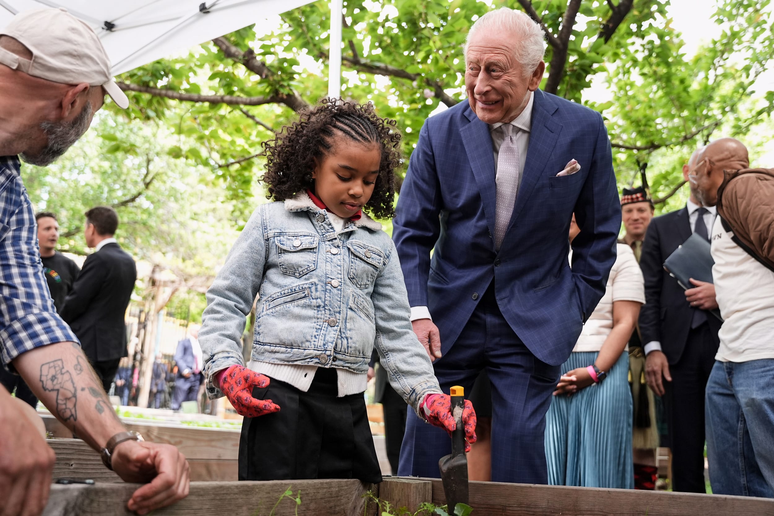 King Charles III And Queen Camilla Visit New York City During Their US State Visit