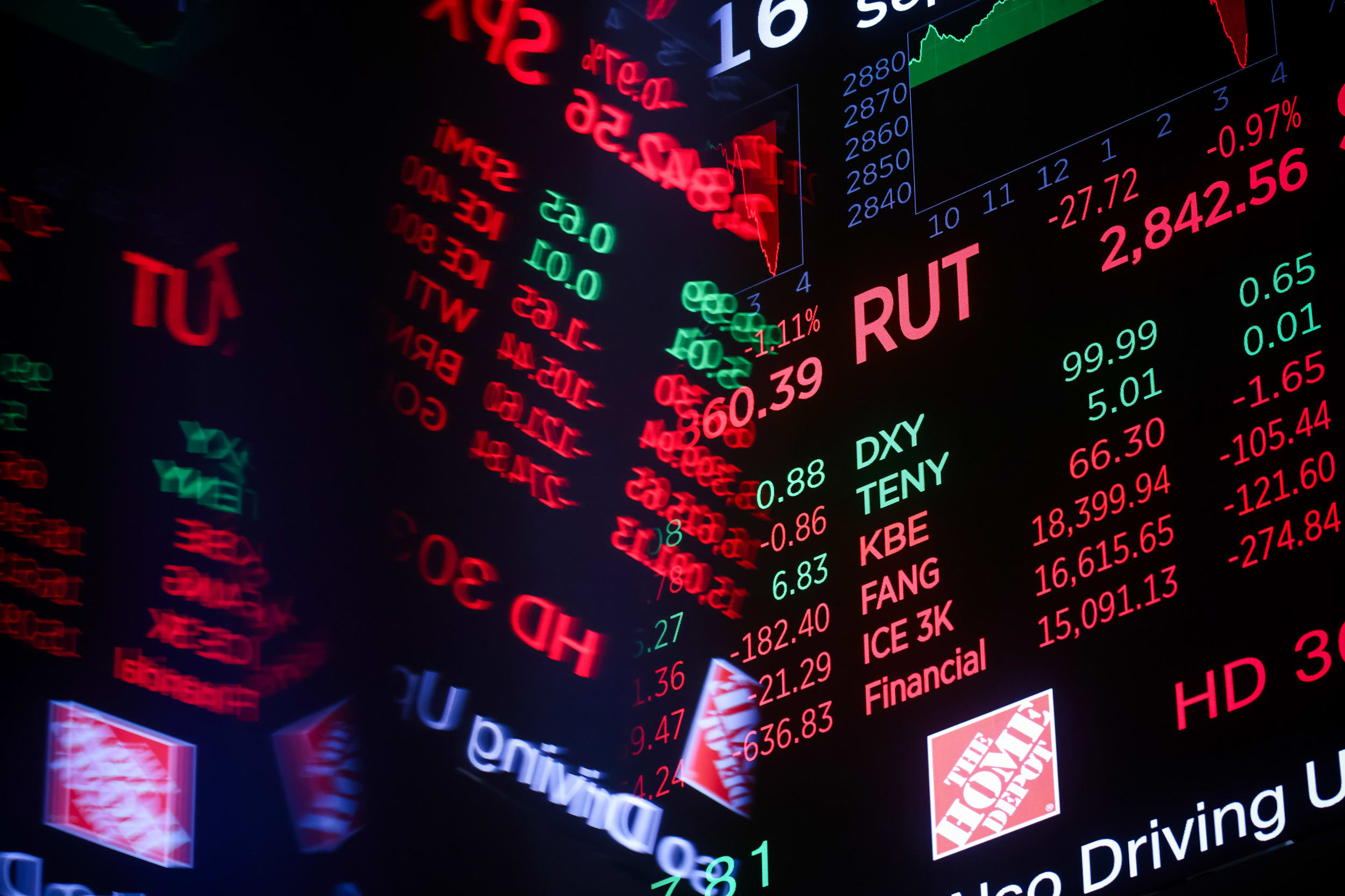 Traders On The Floor Of The New York Stock Exchange As Fed Chair Warsh Holds New Conference.