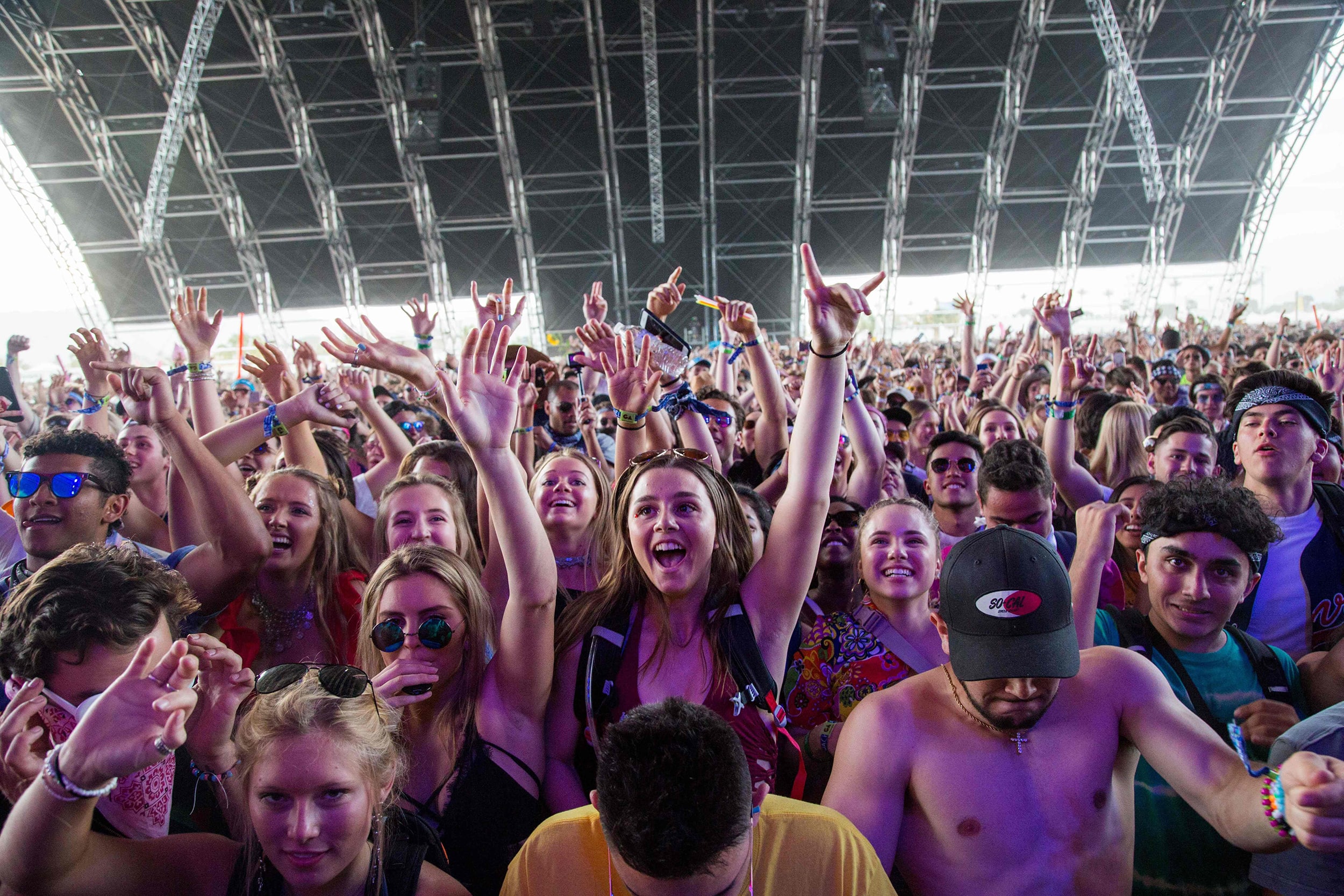 Image: FILES-US-ENTERTAINMENT-MUSIC-VIRUS-HEALTH-FESTIVAL-COACHELLA