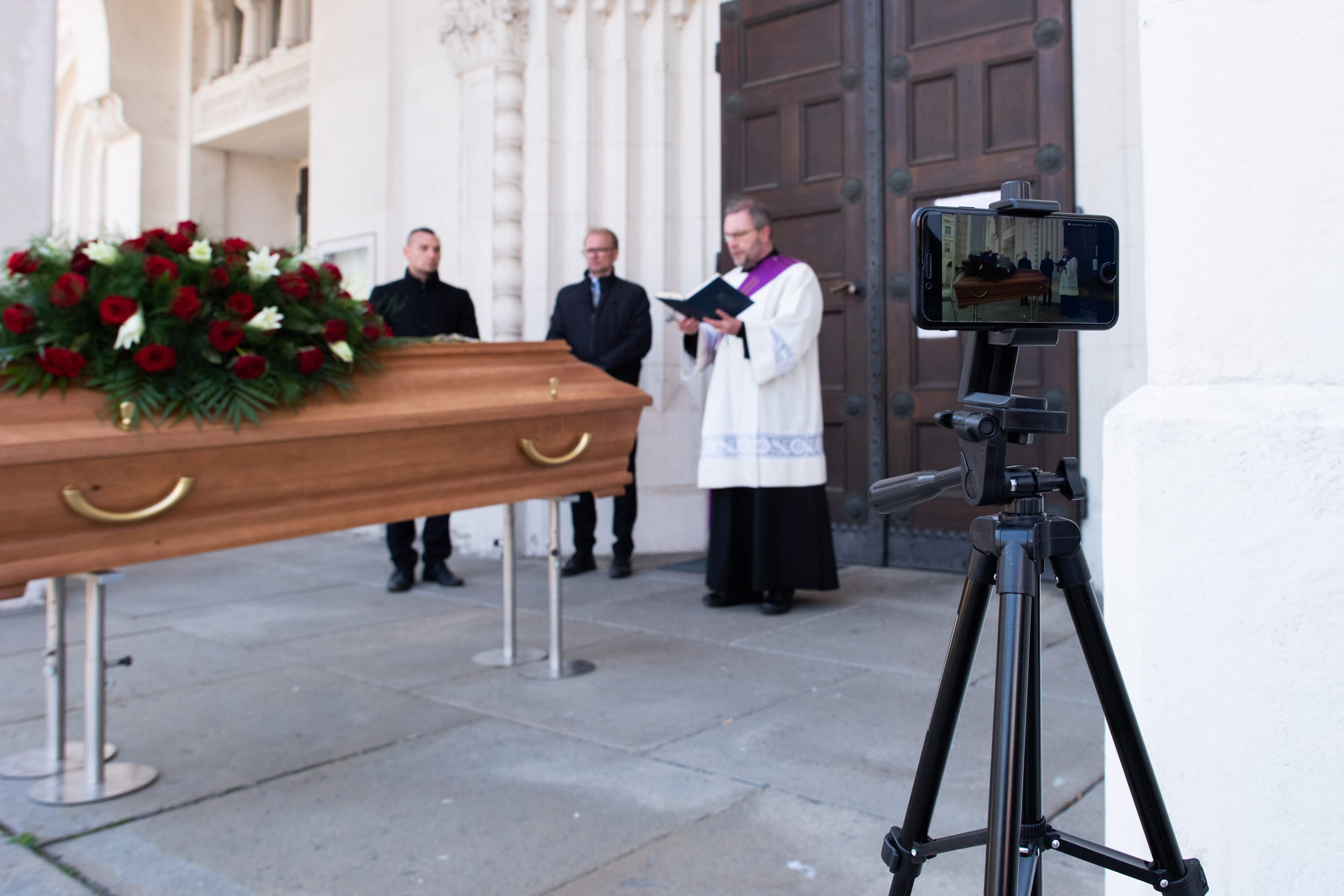Undertakers Offer Livestreaming For Funerals Following Coronavirus Restrictions