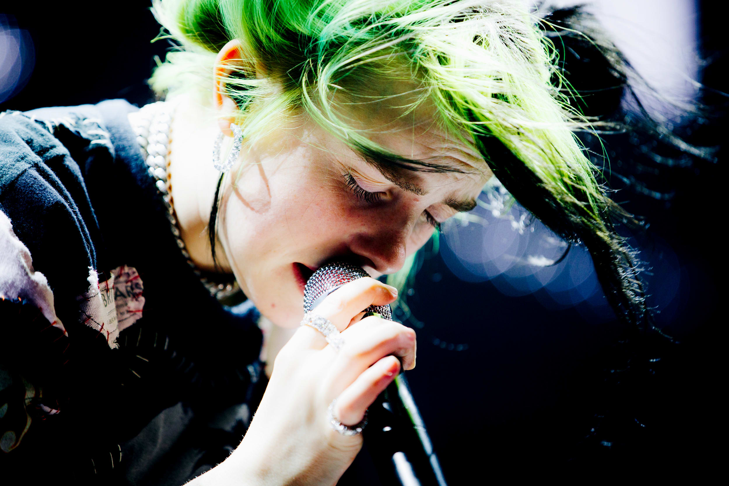 Image: Billie Eilish performs at the 102.7 KIIS FM Jingle Ball in Los Angeles on Dec. 6, 2019.