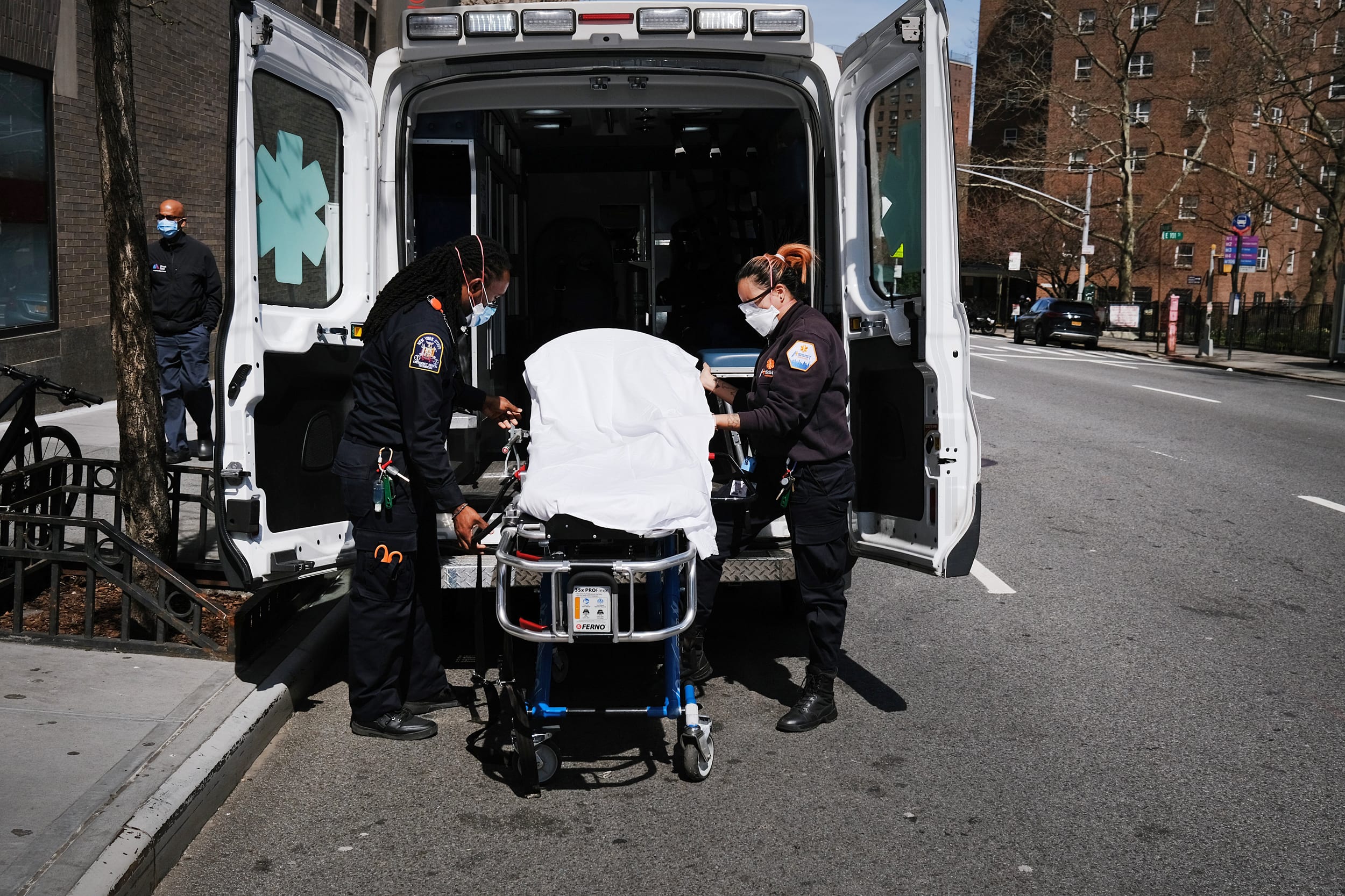 Image: Coronavirus Pandemic Causes Climate Of Anxiety And Changing Routines In America