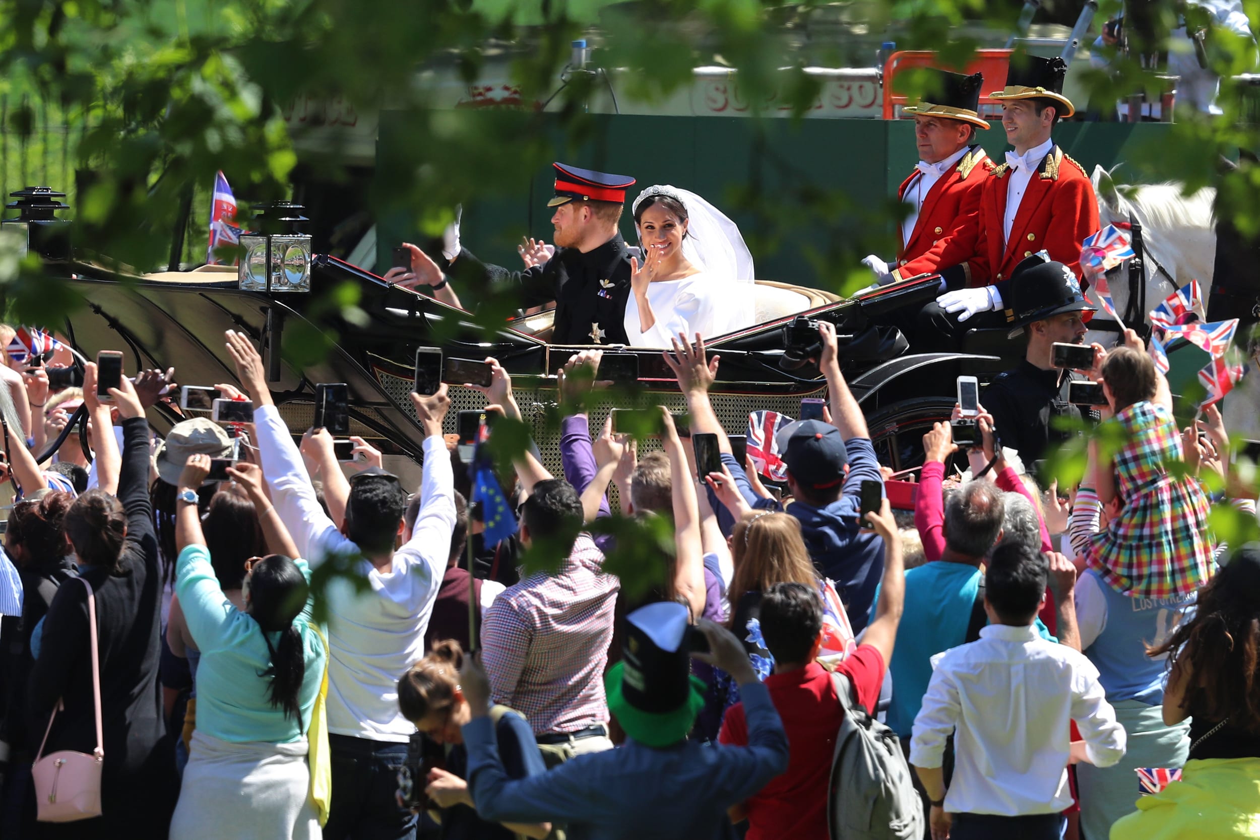 Image: Prince Harry Marries Ms. Meghan Markle - Procession