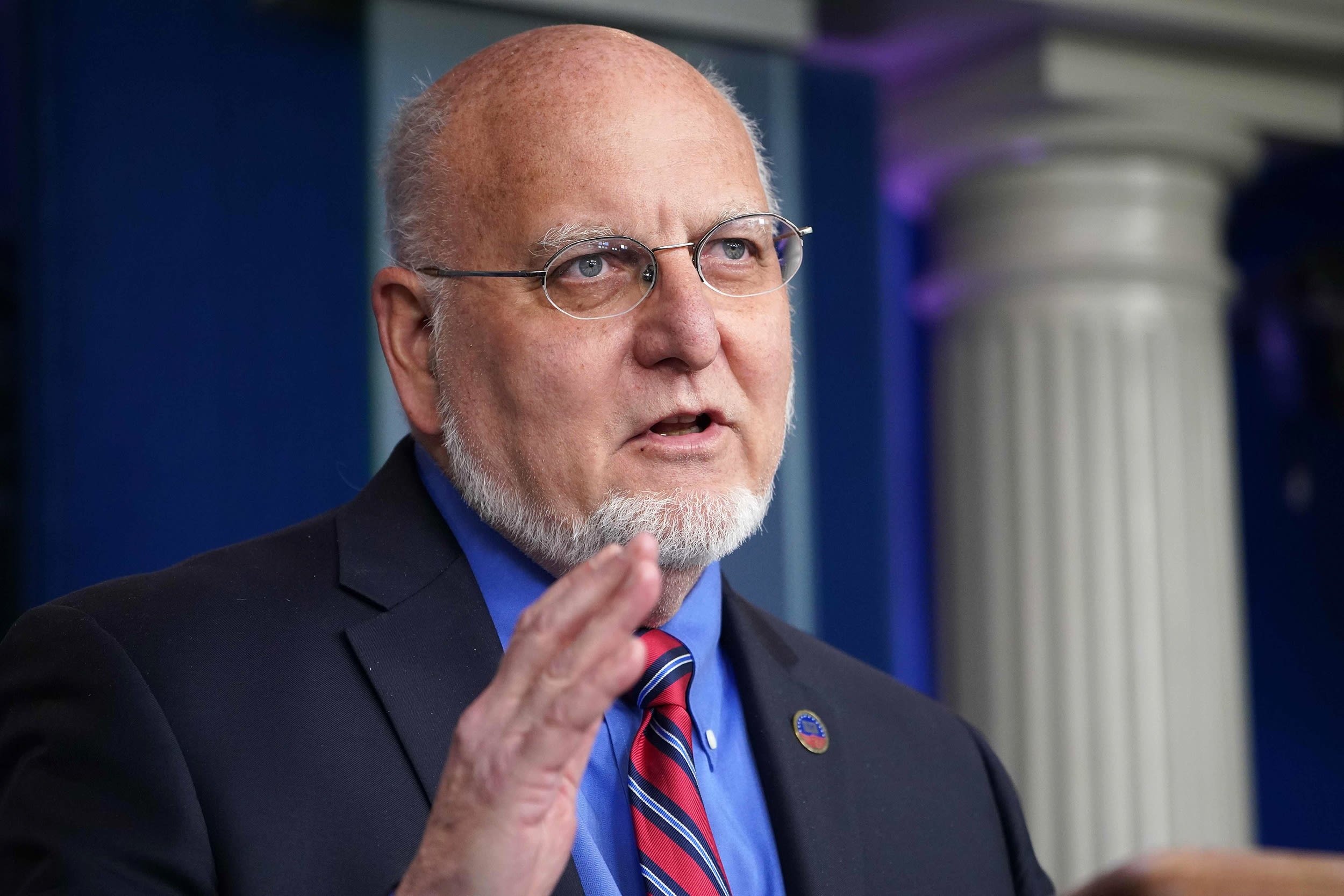 Image: CDC Director RObert Redfield