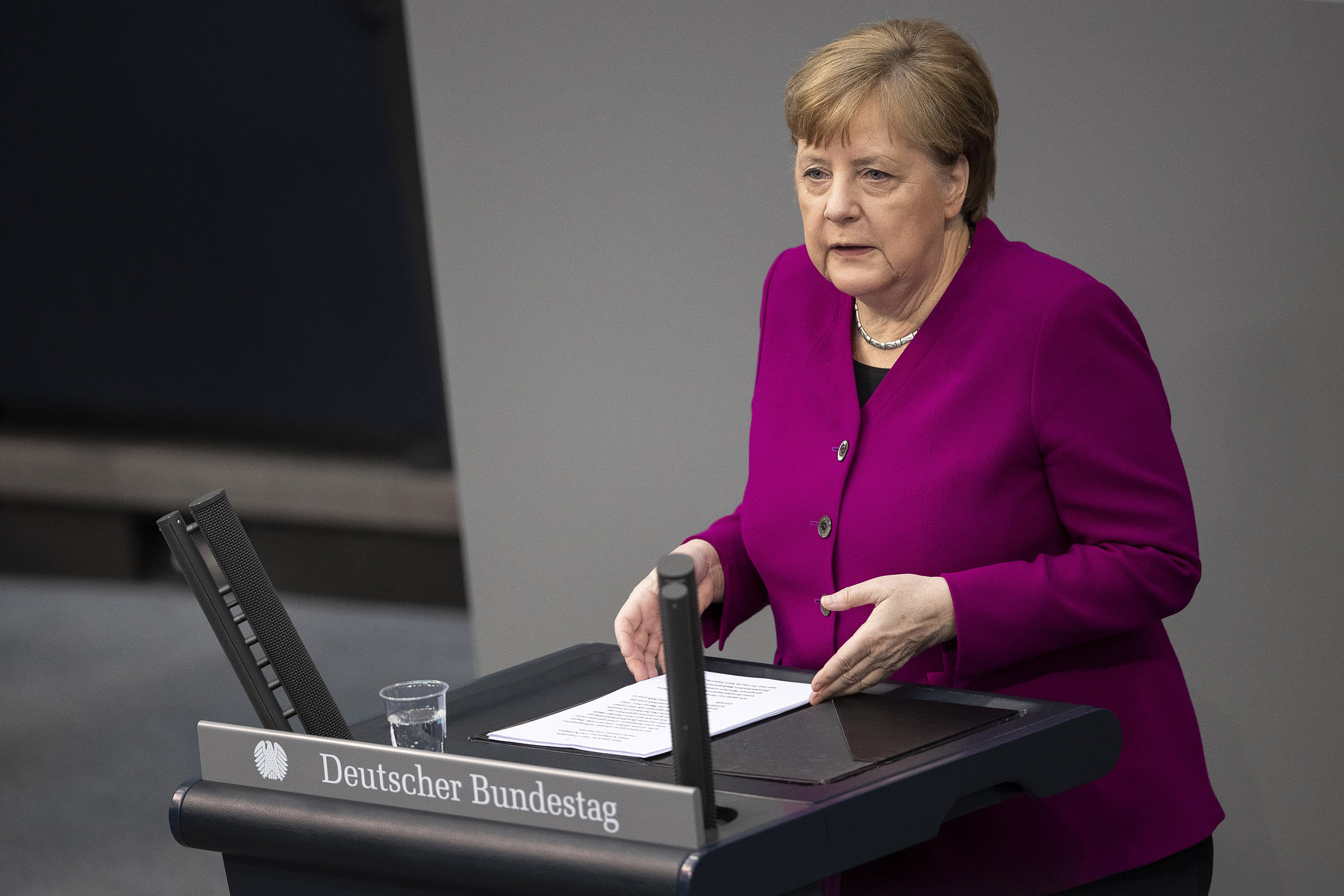 Image: German Chancellor Angela Merkel.