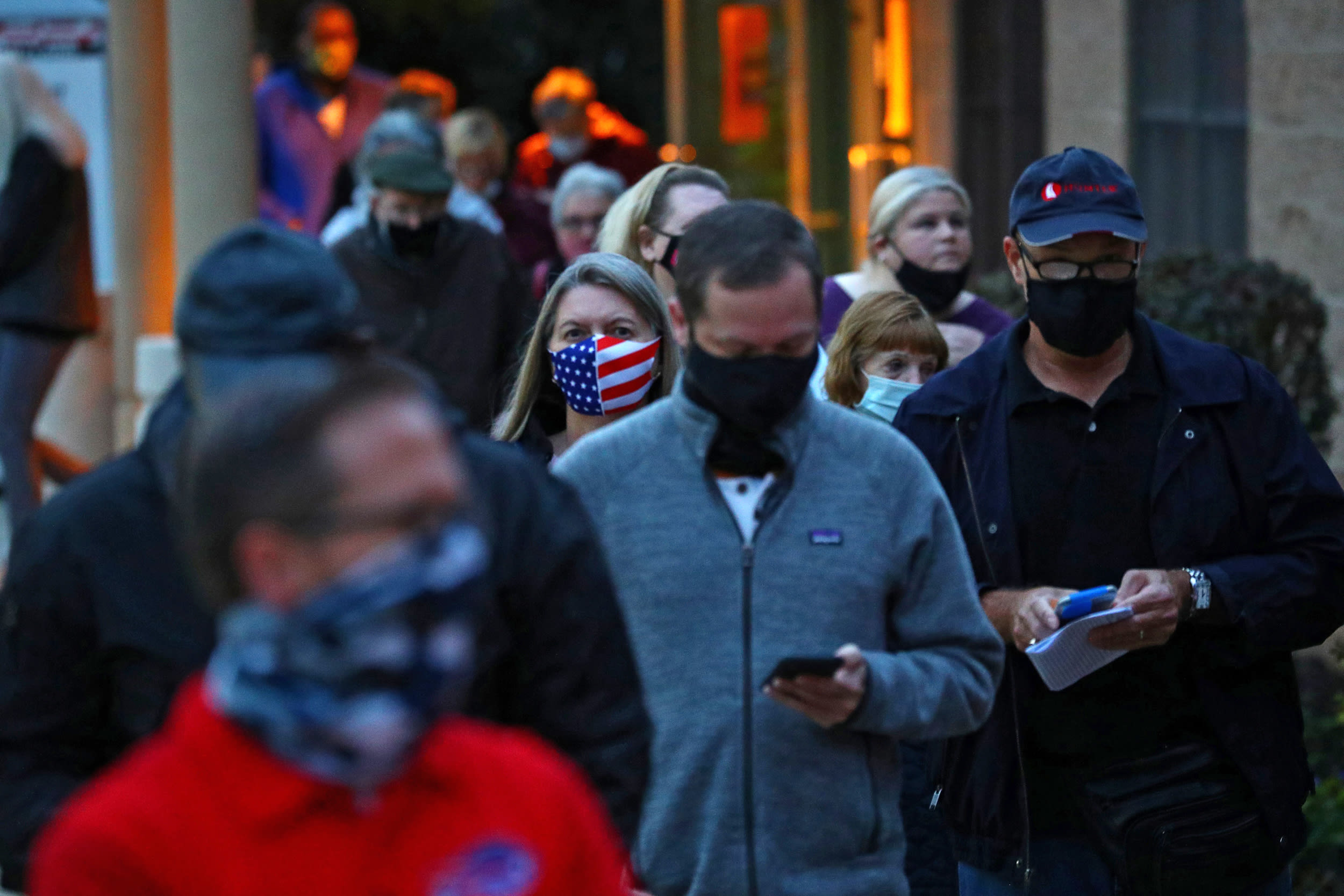 Image: Early voting in Maryland