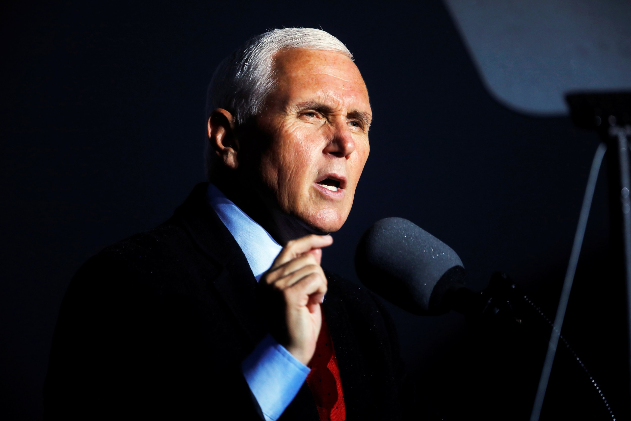 Image: U.S. Vice President Mike Pence rally in Kinston, North Carolina