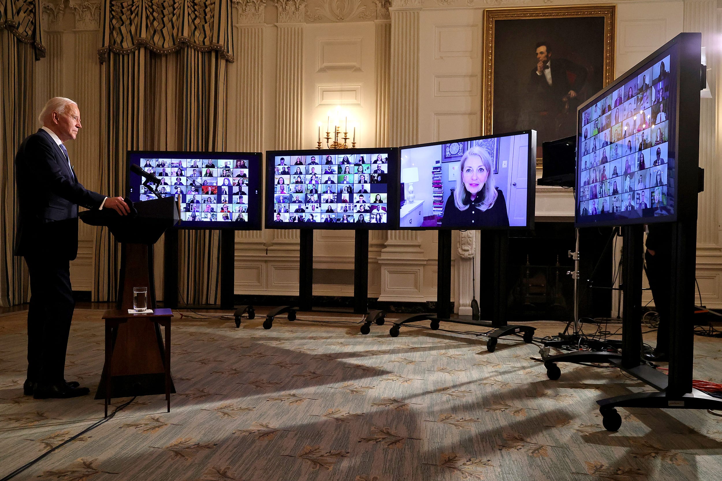 Image: Joe Biden Marks His Inauguration With Full Day Of Events