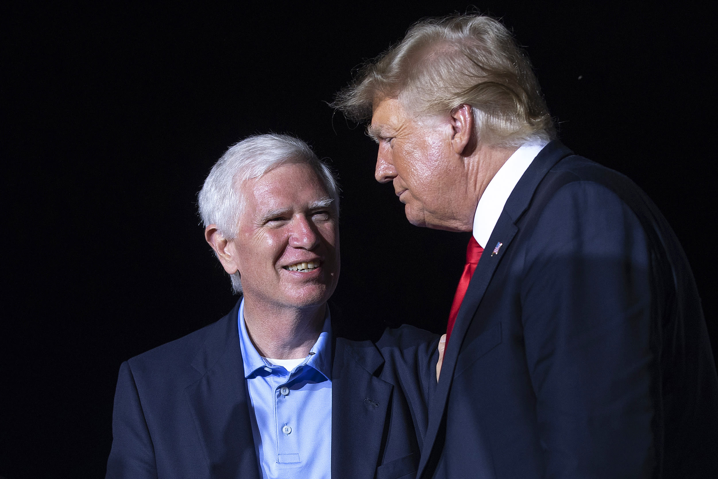 Former President Donald Trump Holds A Rally In Alabama