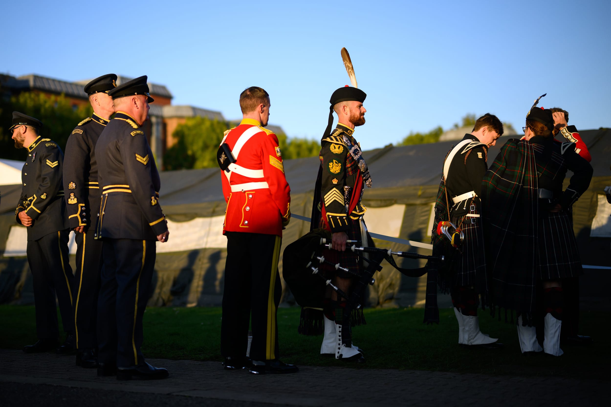 Image: Rehearsal Of Queen Elizabeth II's Committal Takes Place In Windsor