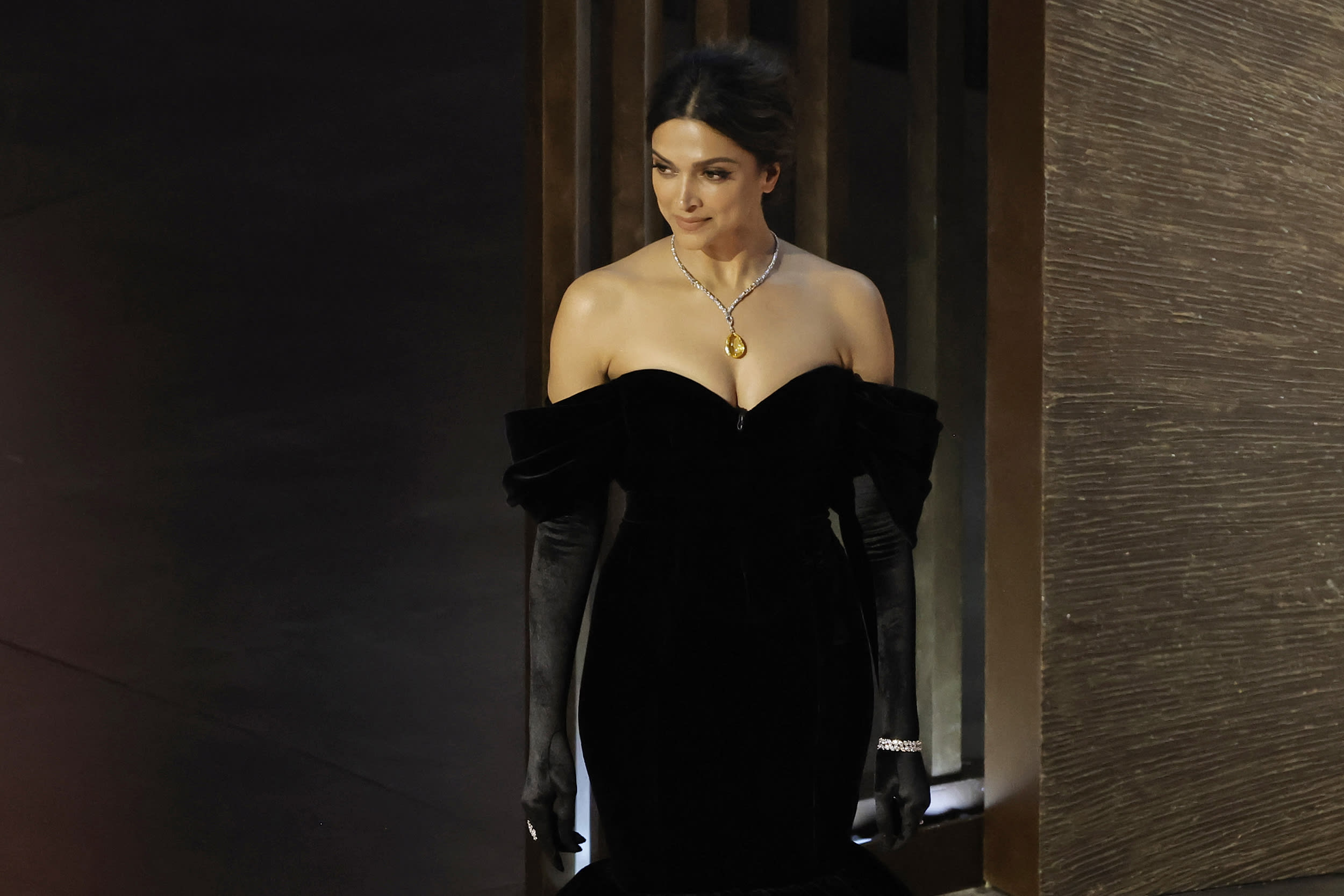 Deepika Padukone at the Academy Awards.