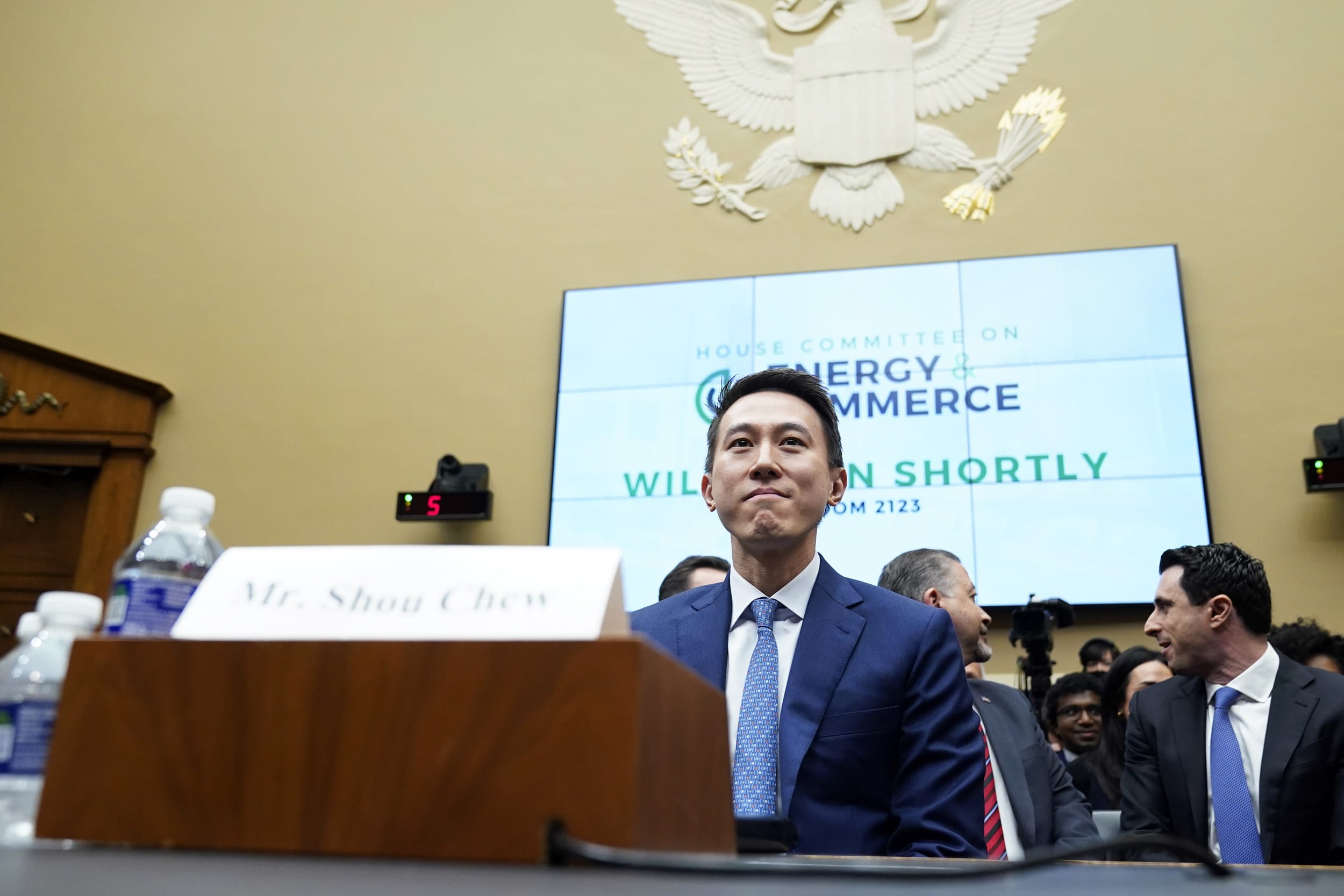 TikTok CEO Shou Zi Chew prepares to testify at House Energy and Commerce Committee hearing