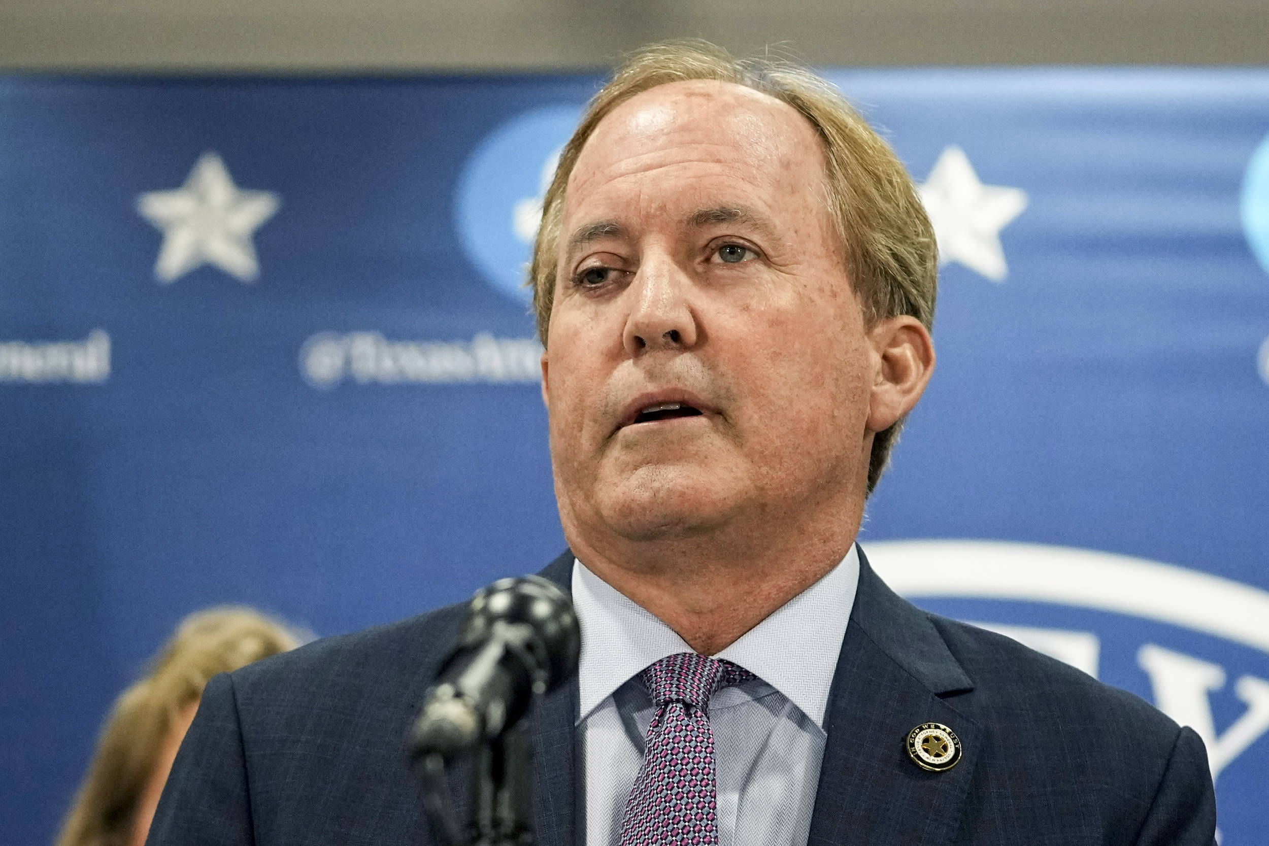 Texas state Attorney General Ken Paxton in Austin on May 26, 2023.