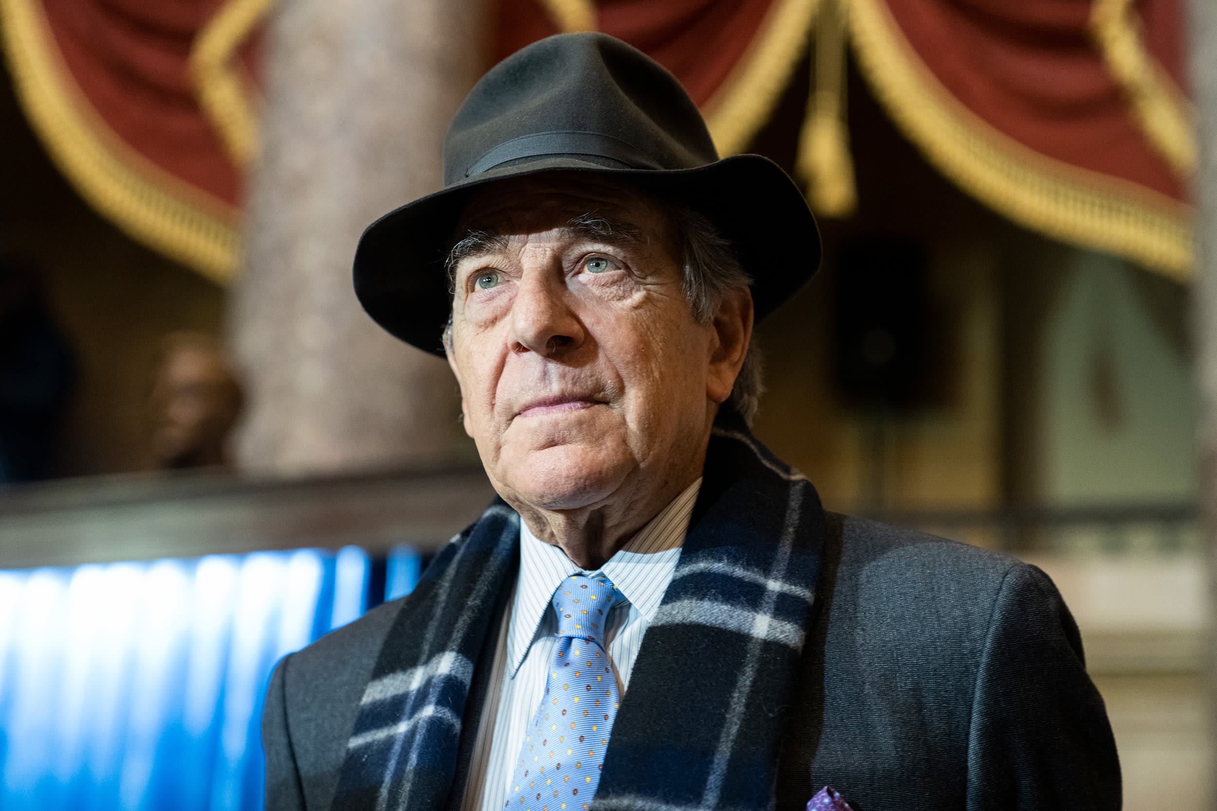 Paul Pelosi at a portrait unveiling ceremony for his wife Nancy Pelosi in 2022.