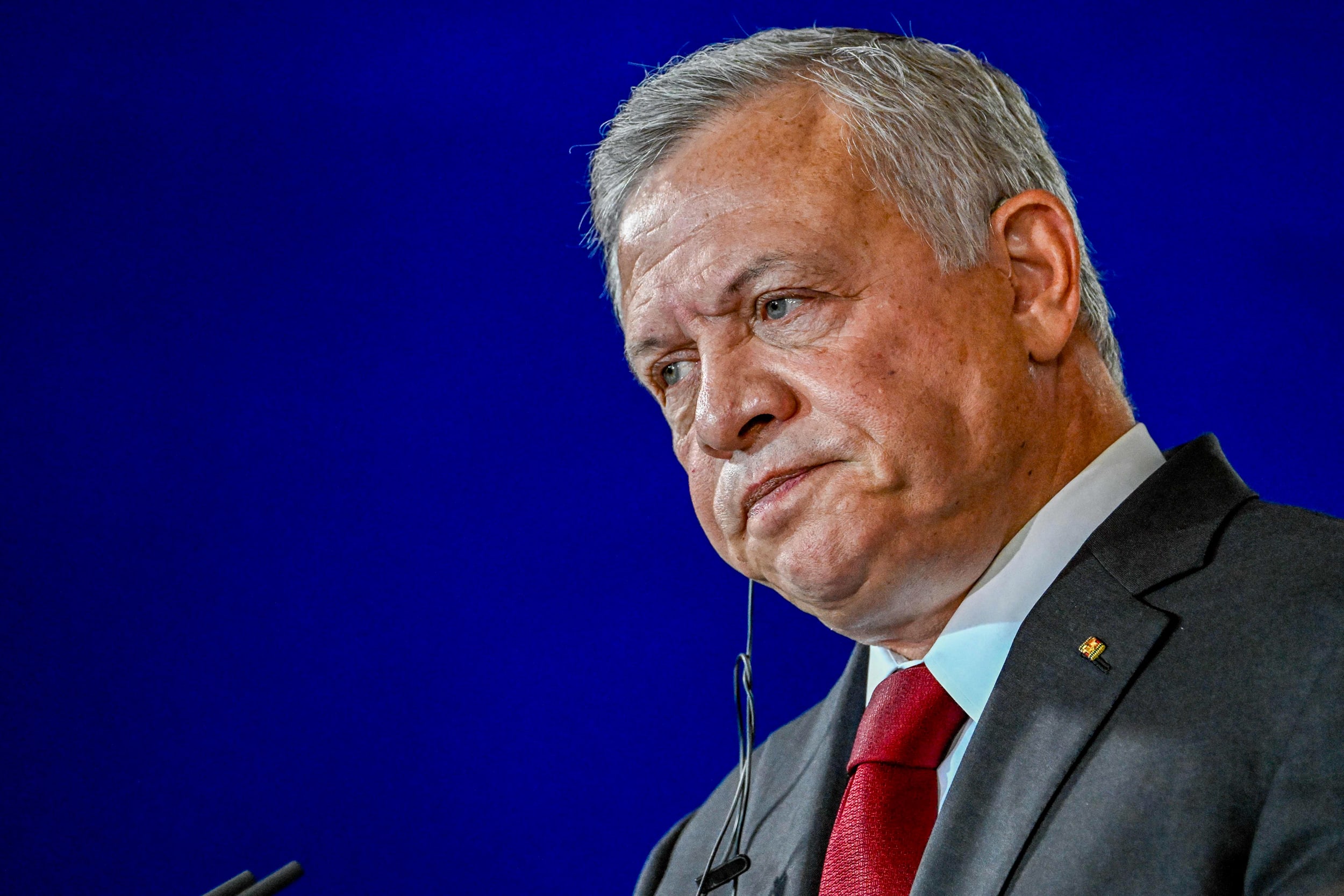 Jordan's King Abdullah II in Berlin.