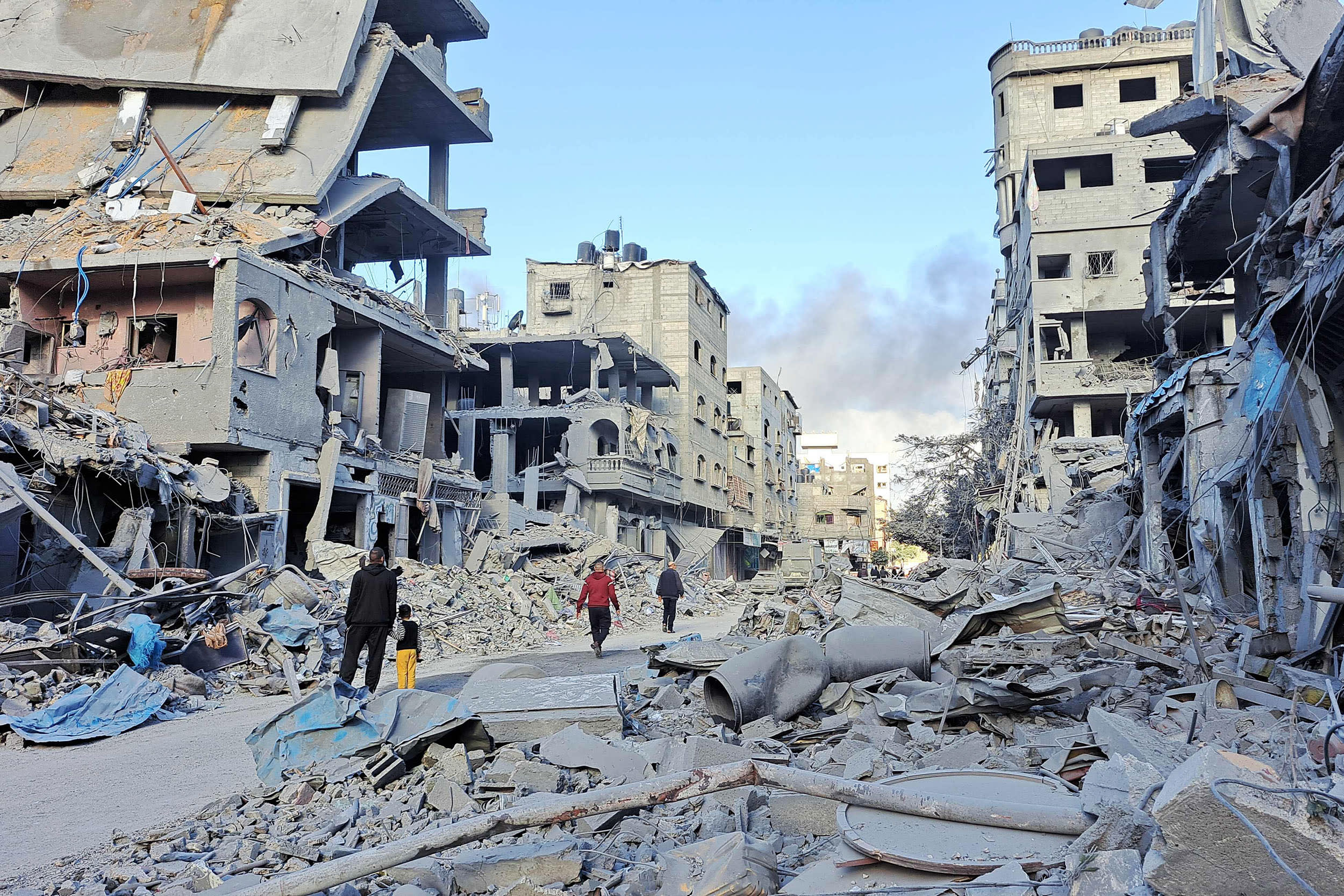 Israeli bombardments leave Gaza devastated