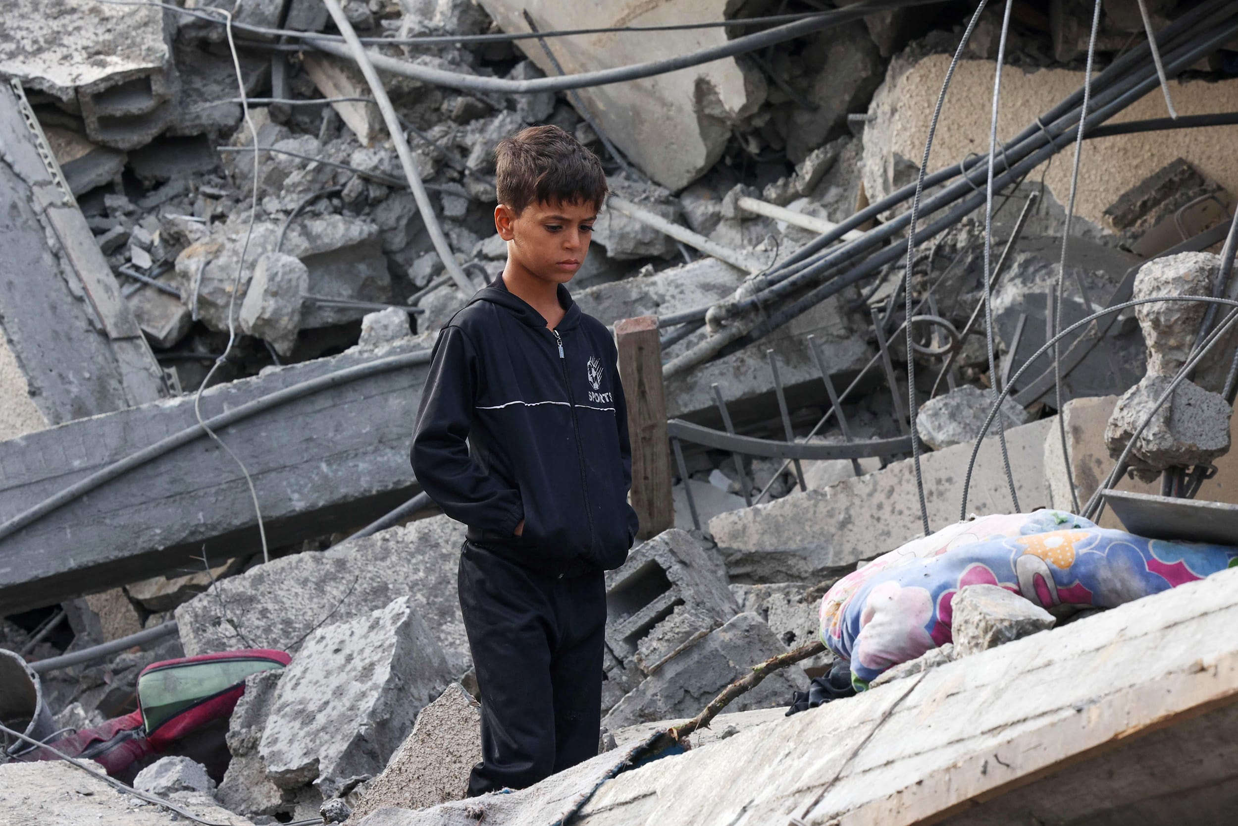 Israeli Strike on Gaza in Rafah