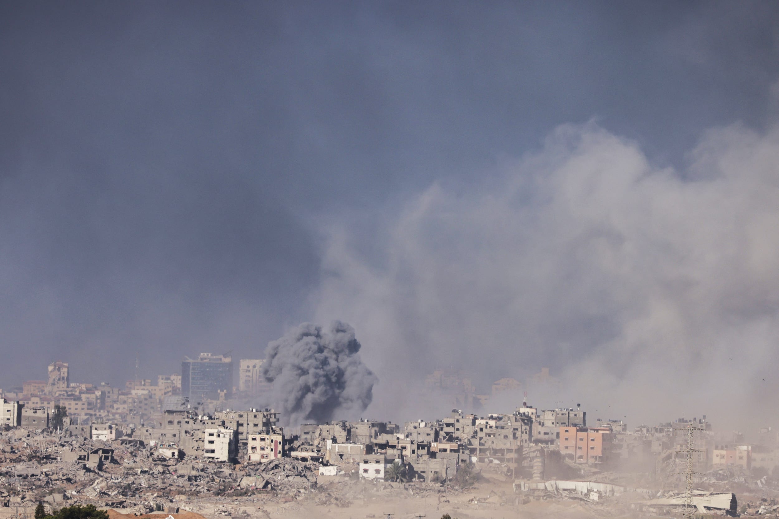 Northern Gaza Israeli Shelling