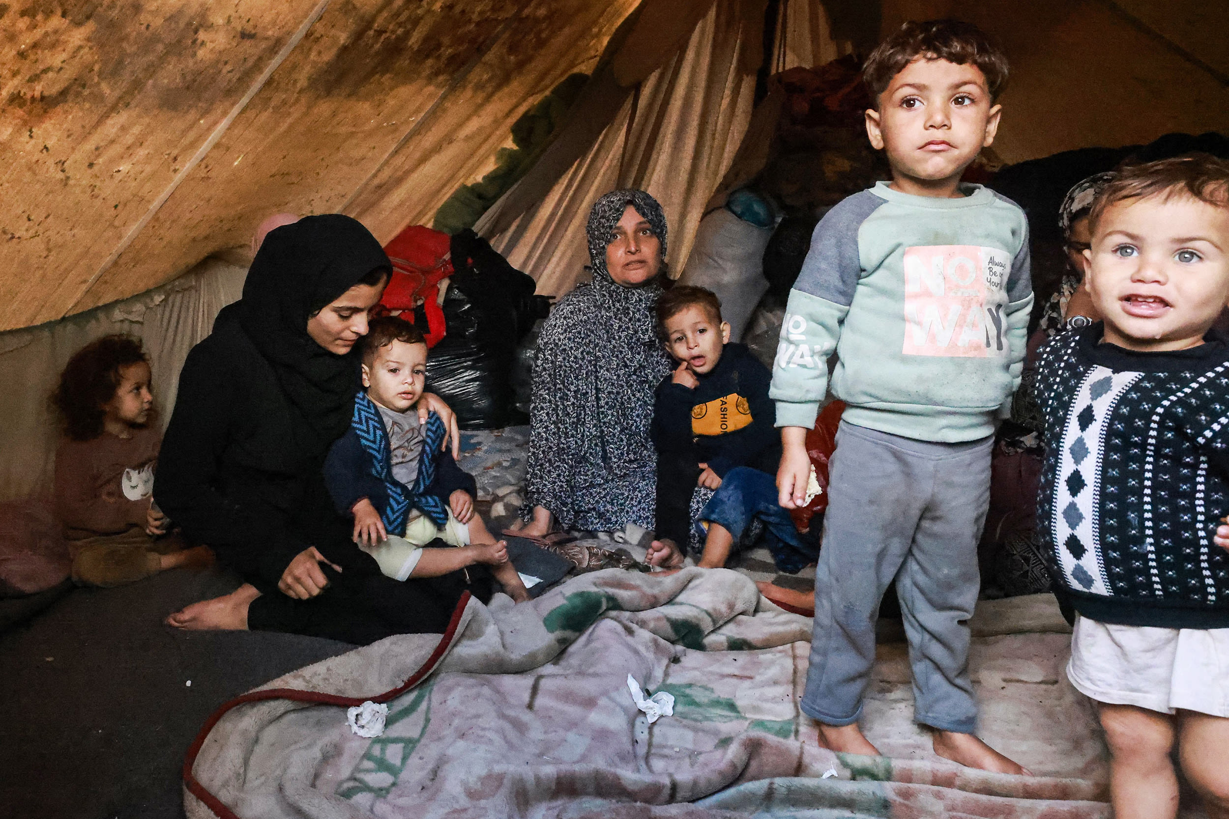 Gaza Refugees in Rafah