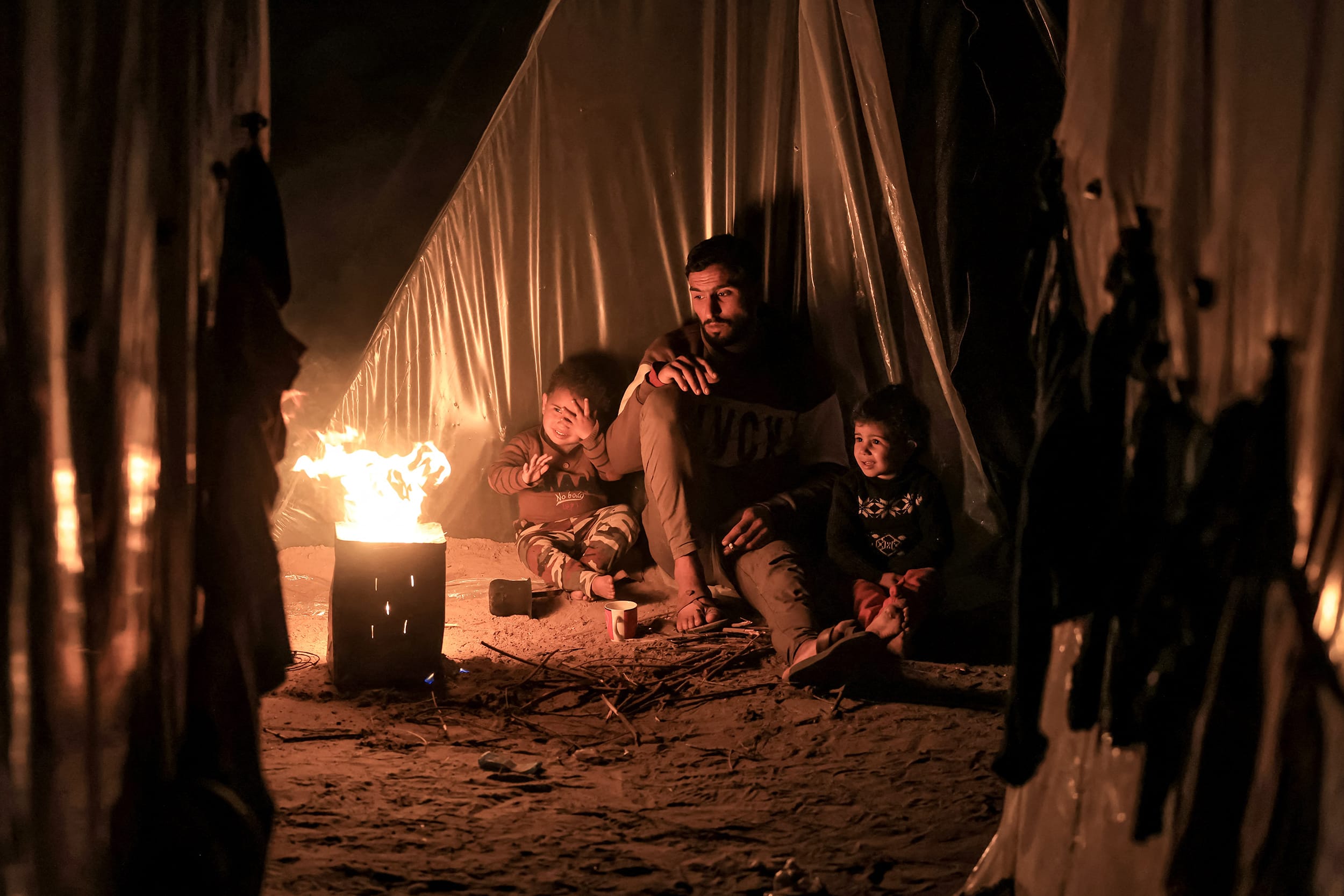 Israel Gaza Displaced Civilians